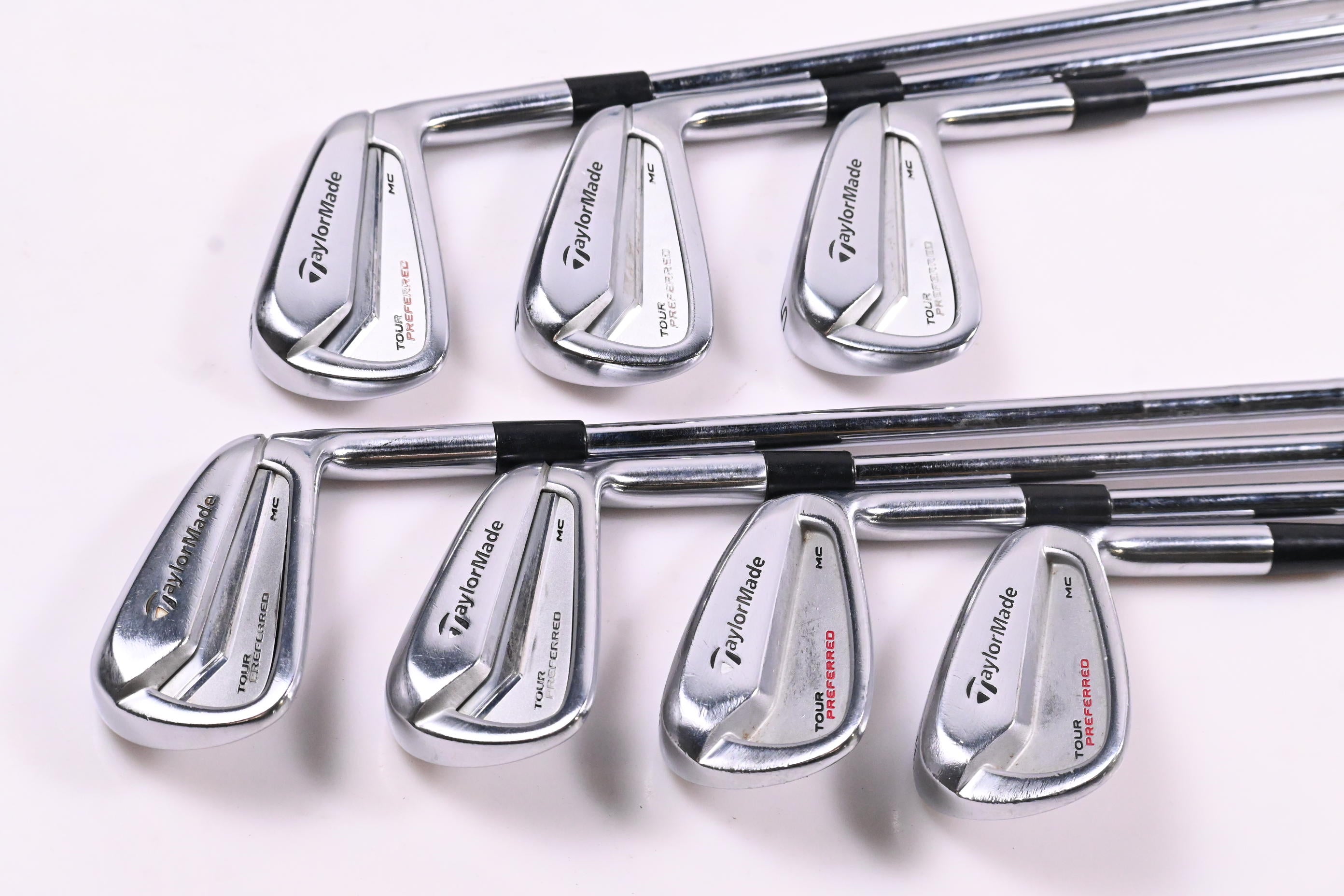 Taylormade Tour Preferred MC / 4-9i / Stiff Flex KBS Tour Shafts