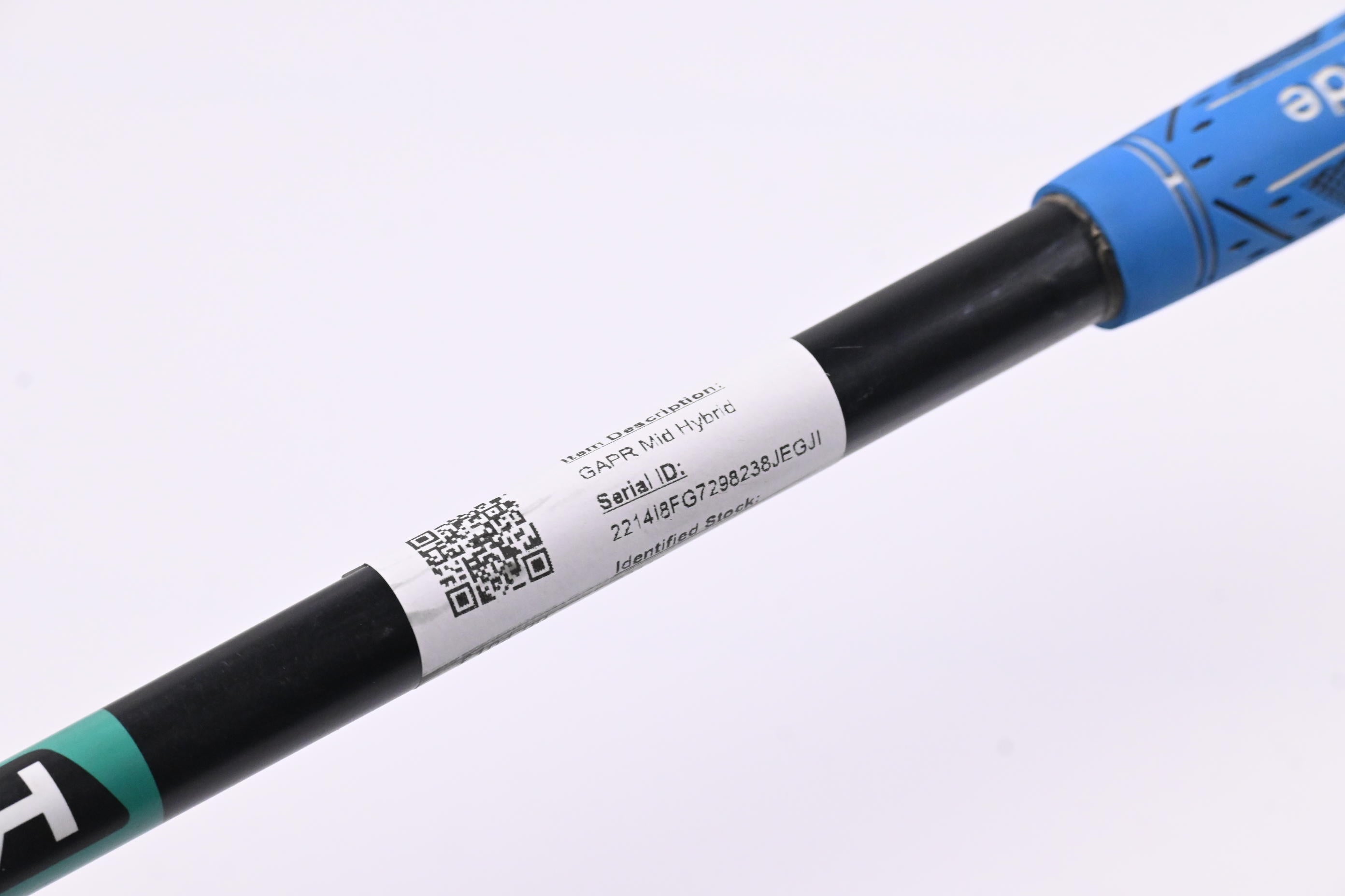 Taylormade GAPR Mid #3 Iron / 18 Degree / Stiff Flex KBS Hybrid 80 Shaft