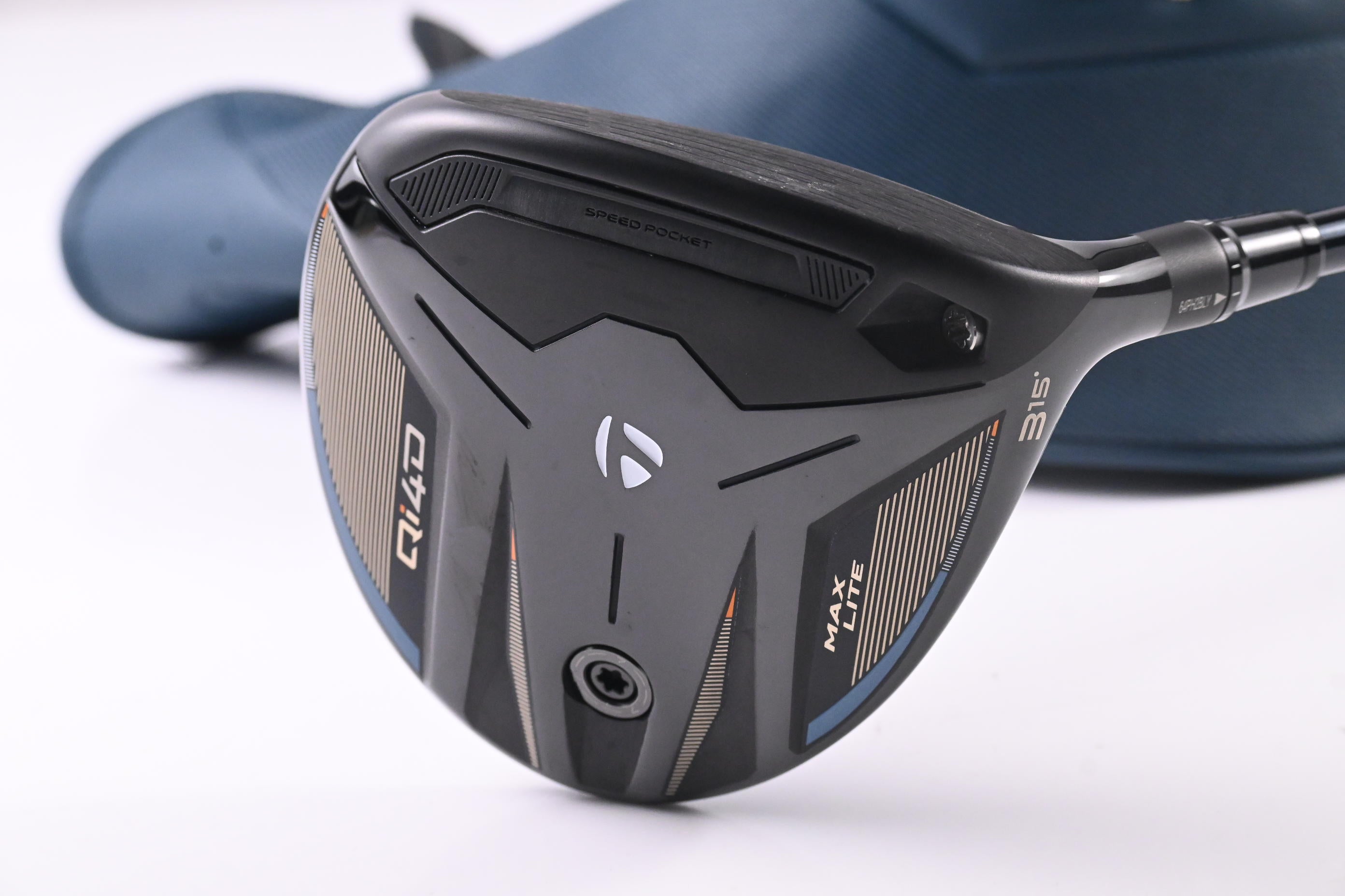 Taylormade Qi4D Max Lite #3 Wood / 15 Degree / Stiff Flex Tour AD FI-6 Shaft