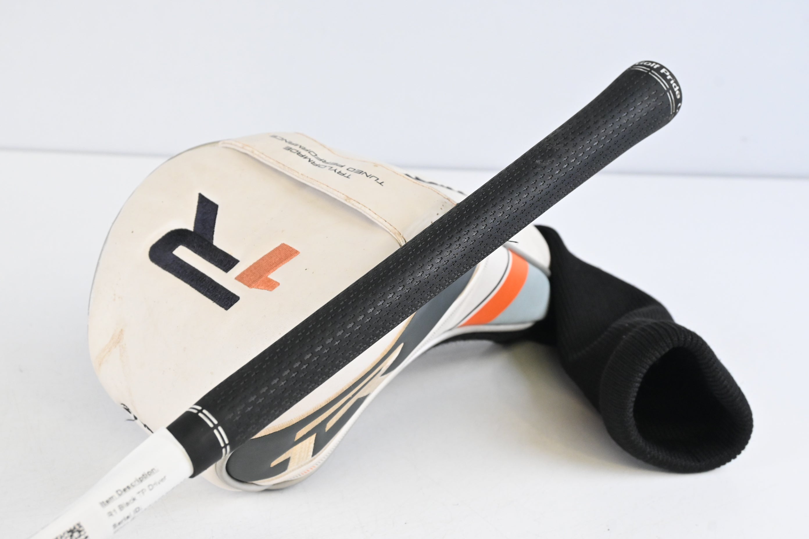 Taylormade R1 Black TP Driver / 8-12 Degree / Stiff Flex Aldila RIP Phenom 55