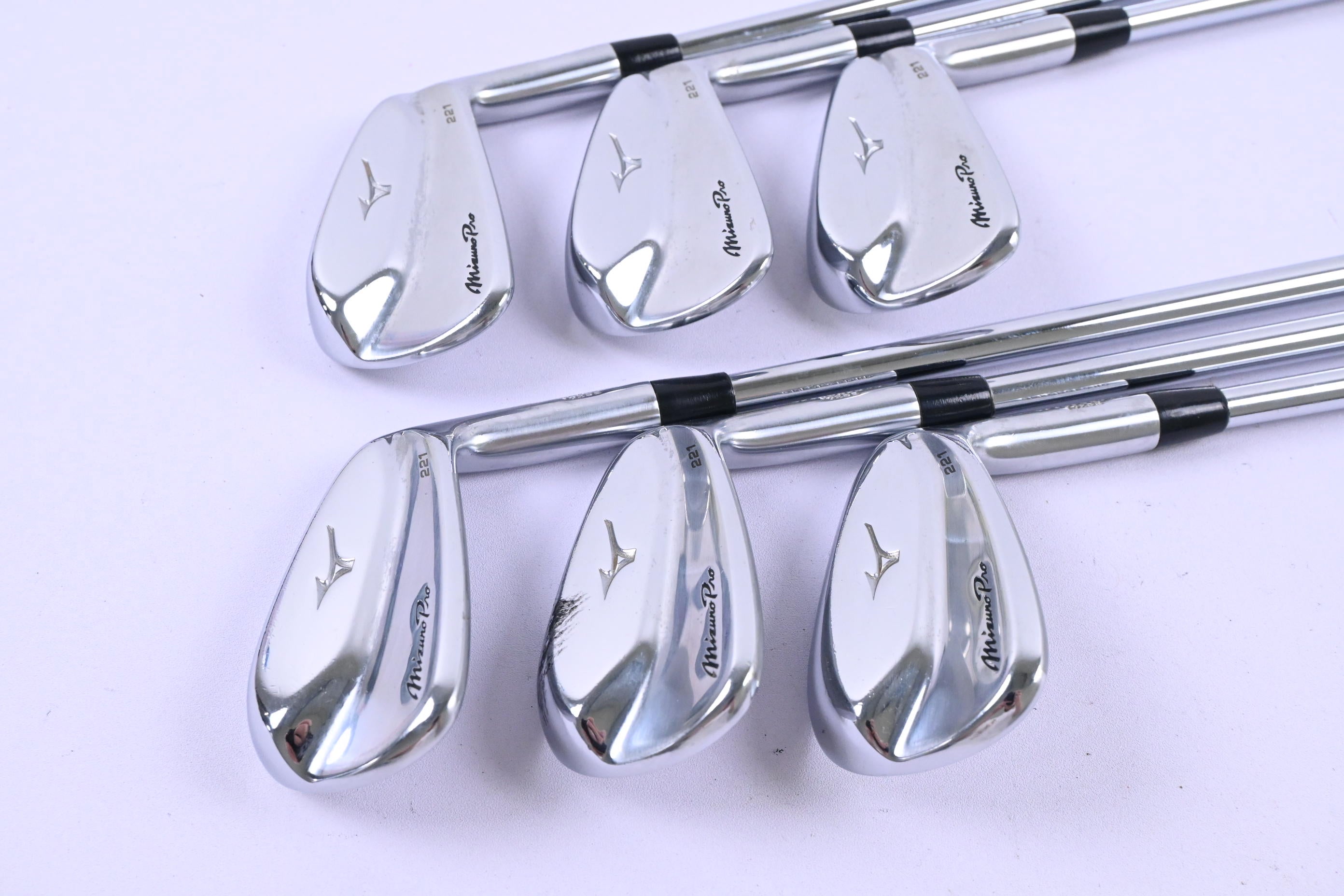 Mizuno Pro 221 Irons / 5-PW / X-Flex Project X Precision Shafts