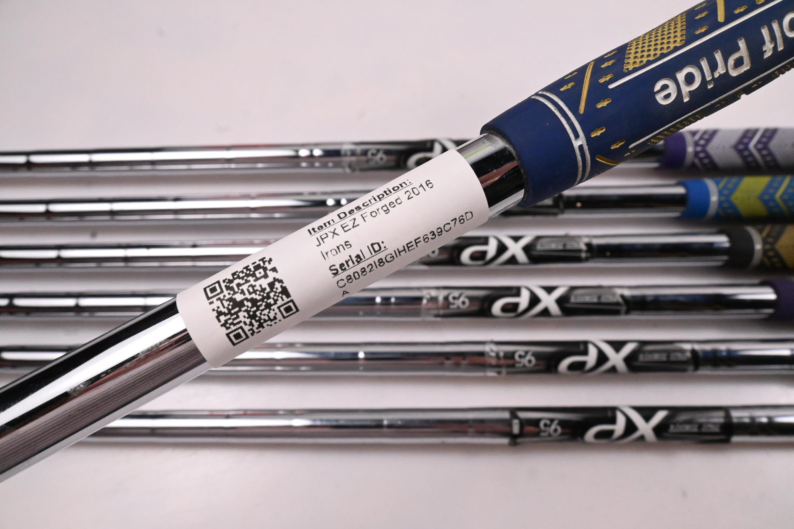 Mizuno JPX EZ Forged 2016 Irons / 4-PW / Regular Flex XP 95 R300 Shafts