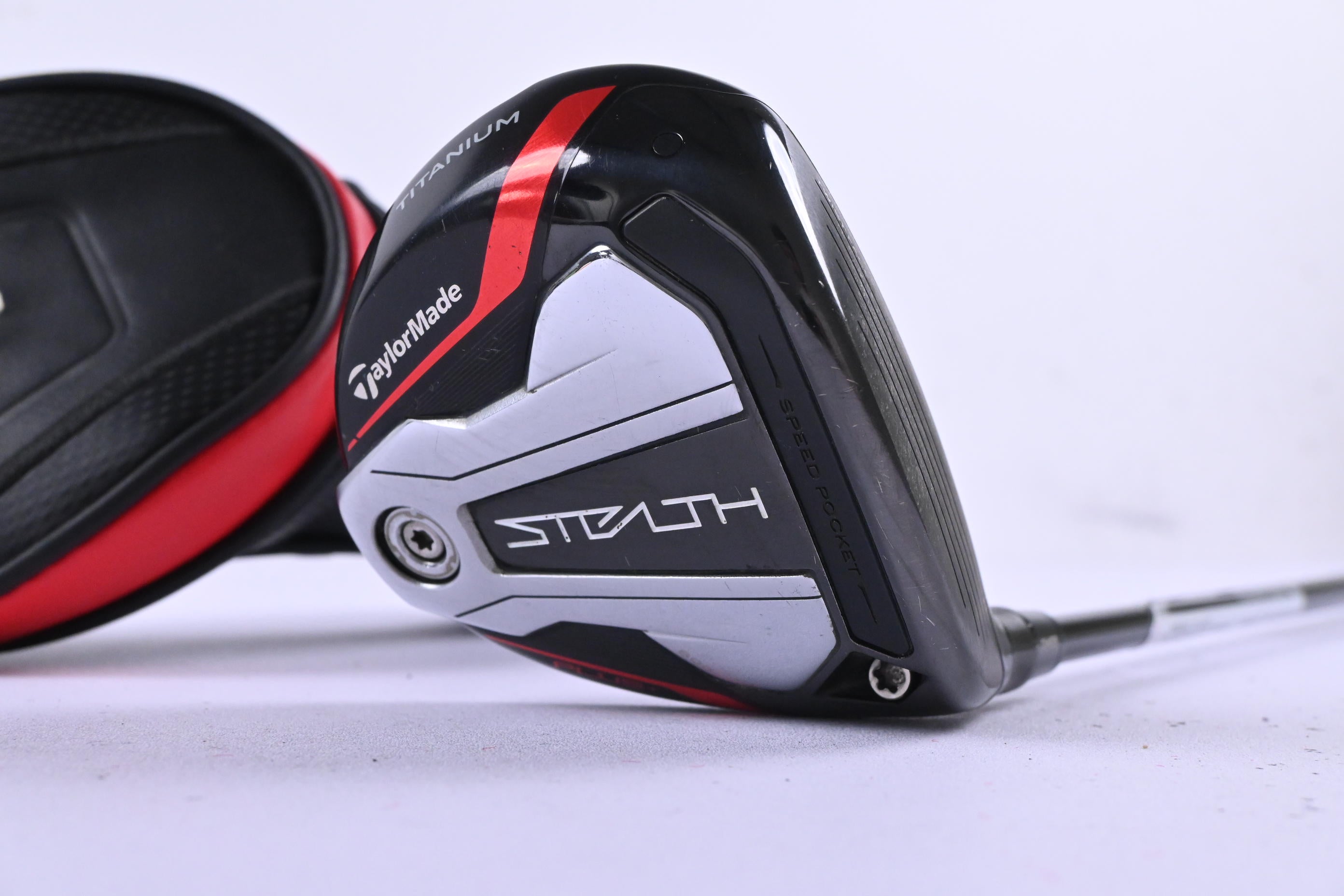 Taylormade Stealth Plus #3 Wood / 15 Degree / Stiff Flex Hzrdus Smoke Red RDX 75