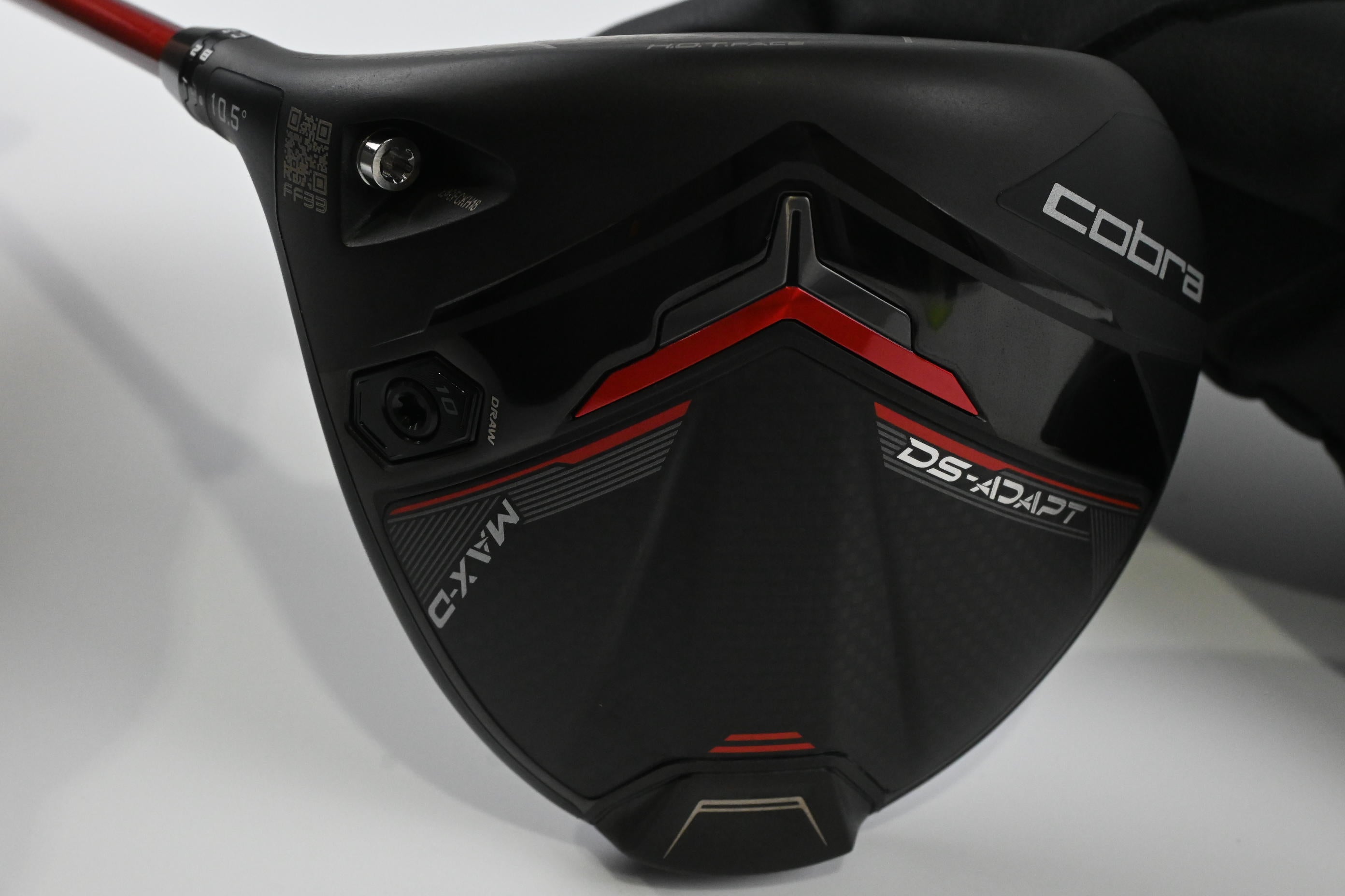 Left Hand Cobra DS-Adapt MAX-D Driver / 10.5 Degree / Senior Flex Denali Red 50