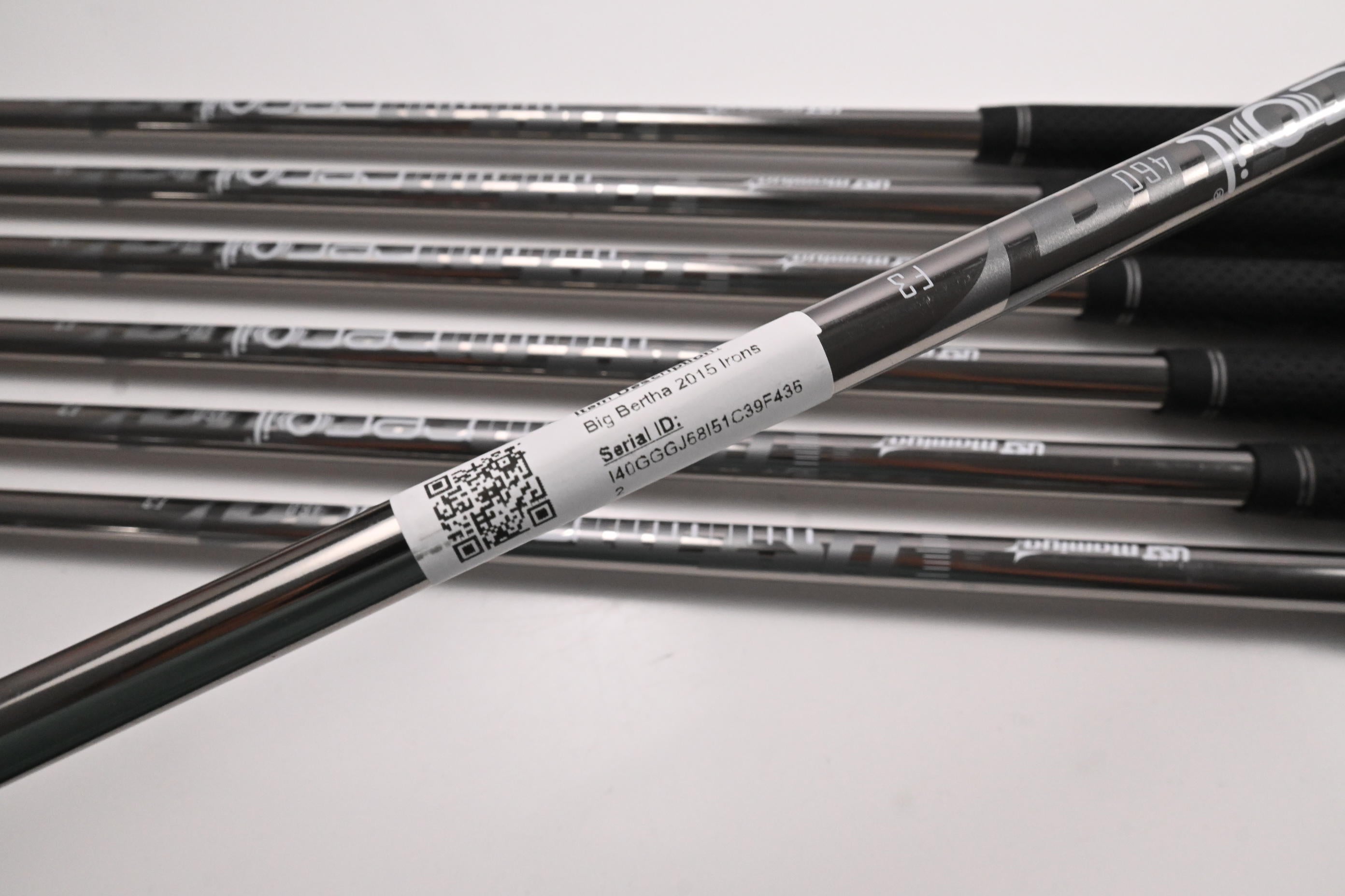 Left Hand Callaway Big Bertha 2015 Irons / 5-PW+SW / Regular Flex UST Recoil Shafts