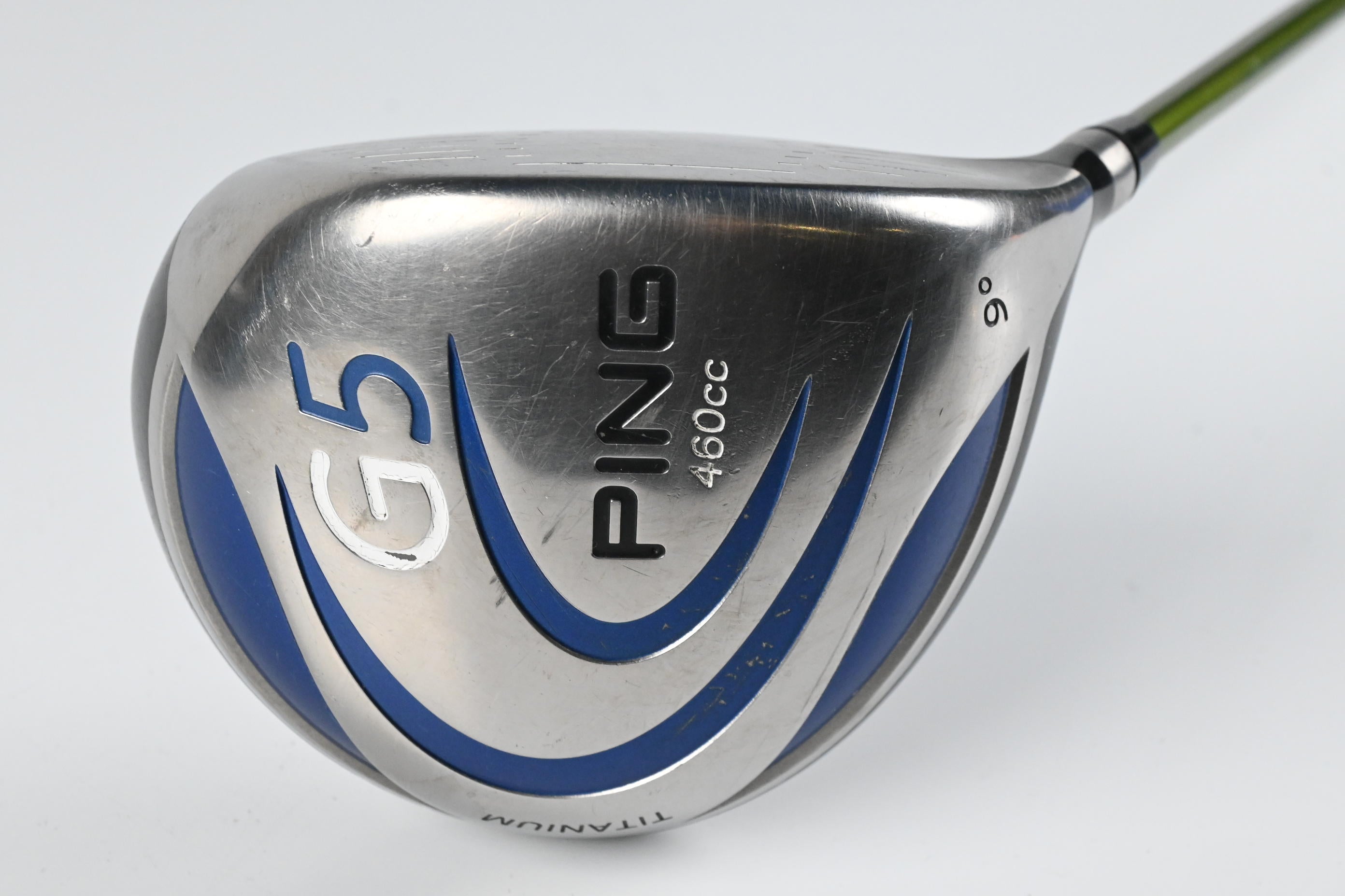 Ping G5 Driver / 9 Degree / Stiff Flex Aldila NV Green 65 Shaft