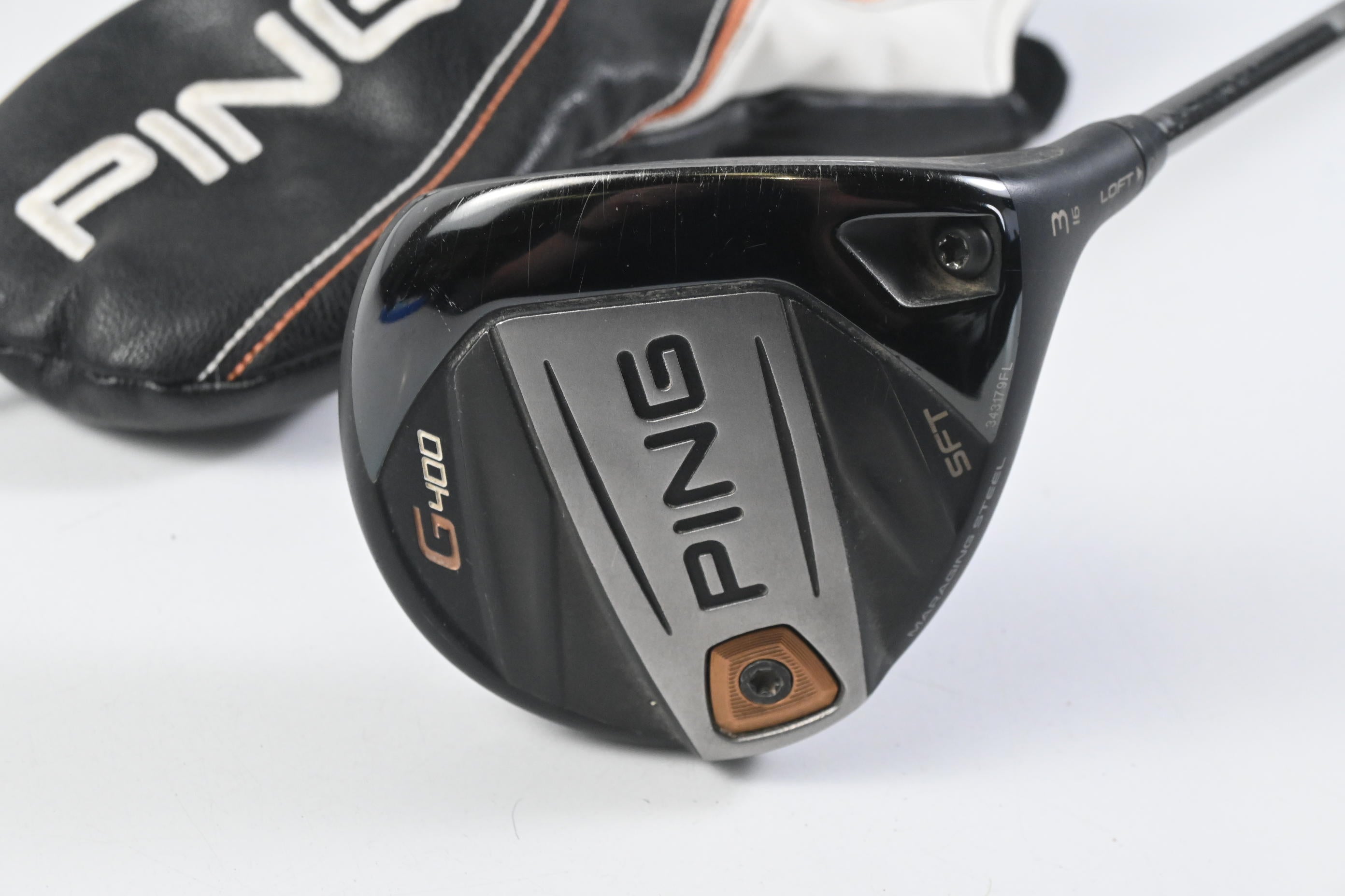 Ping G400 SFT #3 Wood / 16 Degree / X-Flex Ping Tour Chrome 75 Shaft