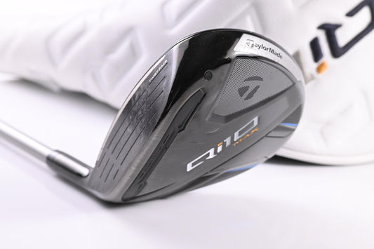 Left Hand Taylormade Qi10 Max #3 Wood / 16 Degree / Regular Flex SpeederNX TCS