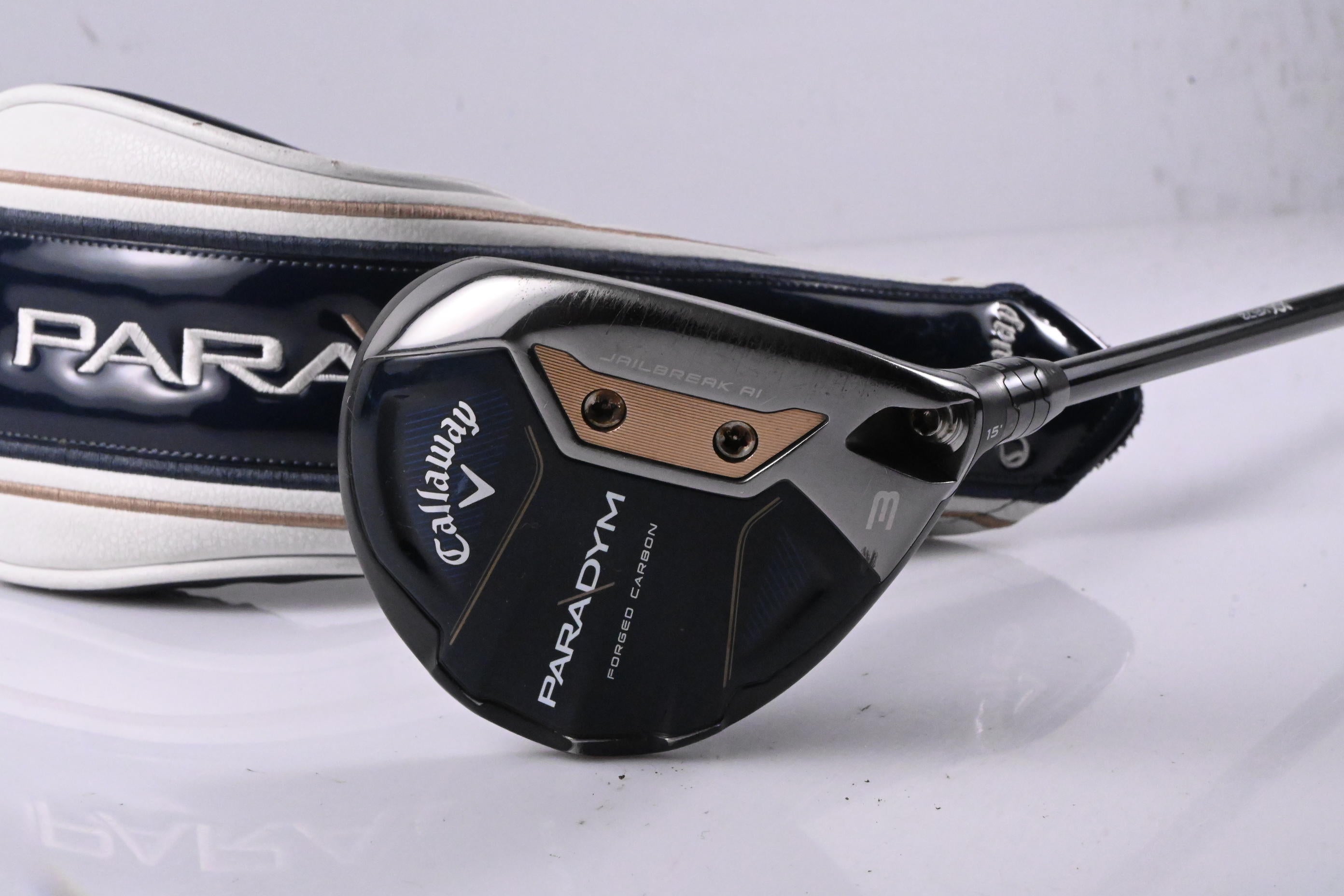 Callaway Paradym #3 Wood / 15 Degree / Stiff Flex Kai'li White 70 Shaft