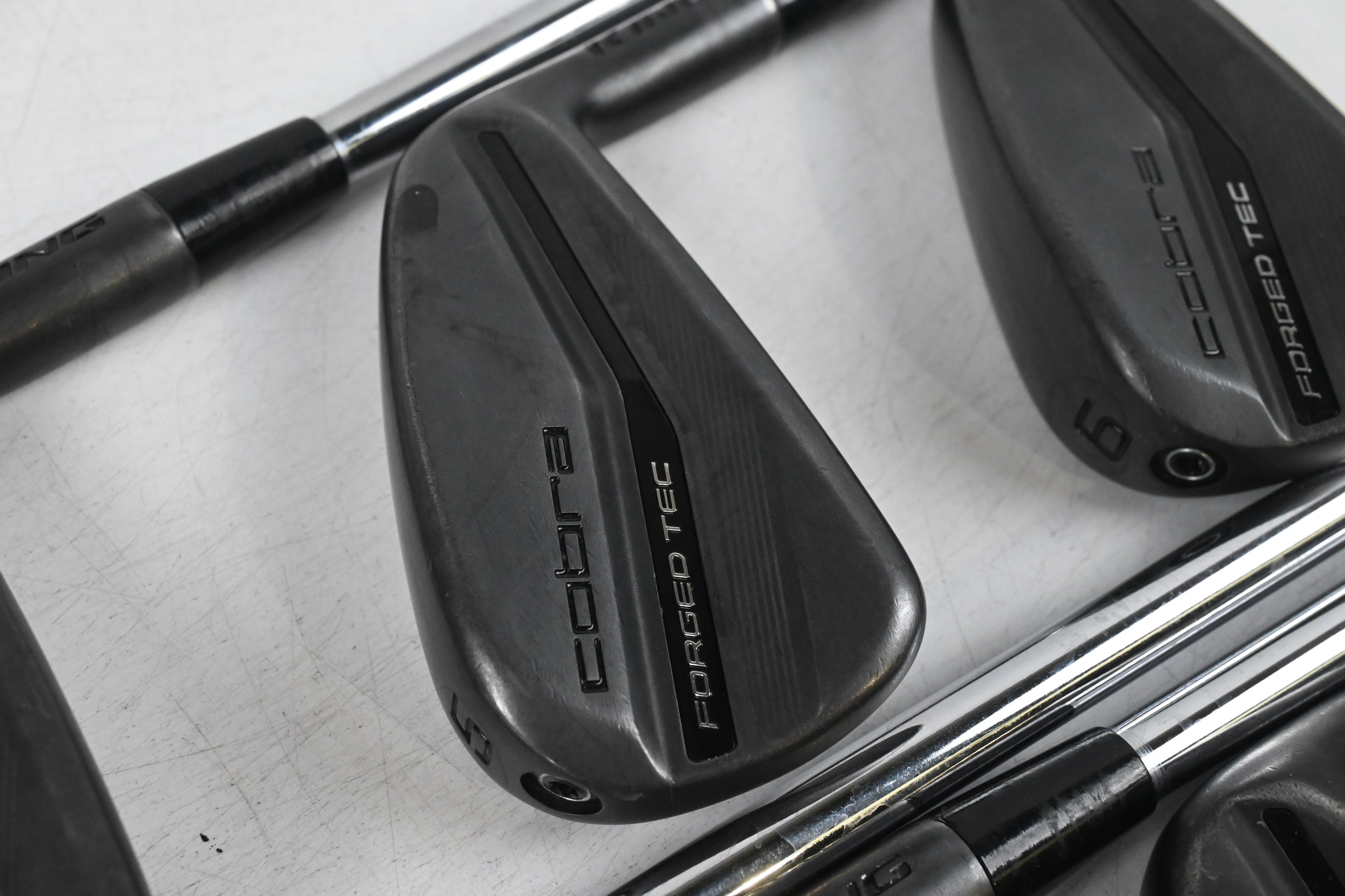 Cobra King Forged Tec 2023 Black Irons / 4-PW / X-Flex Dynamic Gold X100