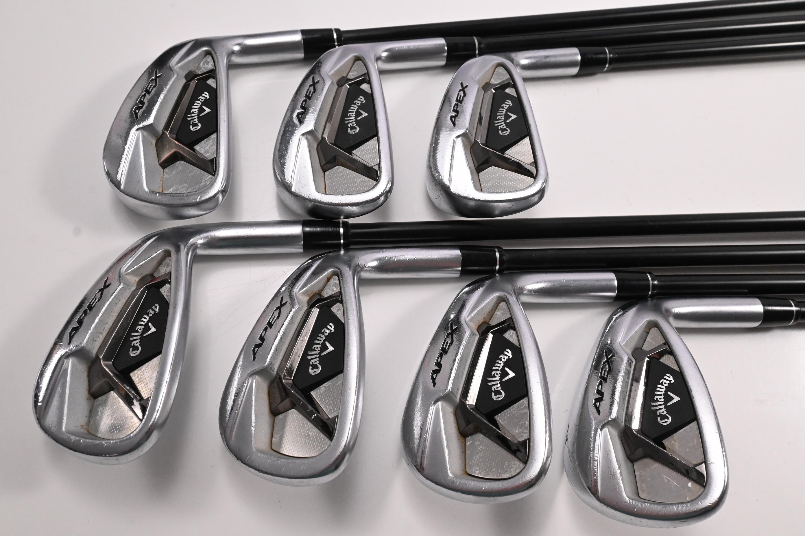 Callaway Apex 21 Irons / 5-PW+AW / Regular Flex KBS TGI 90 Shafts