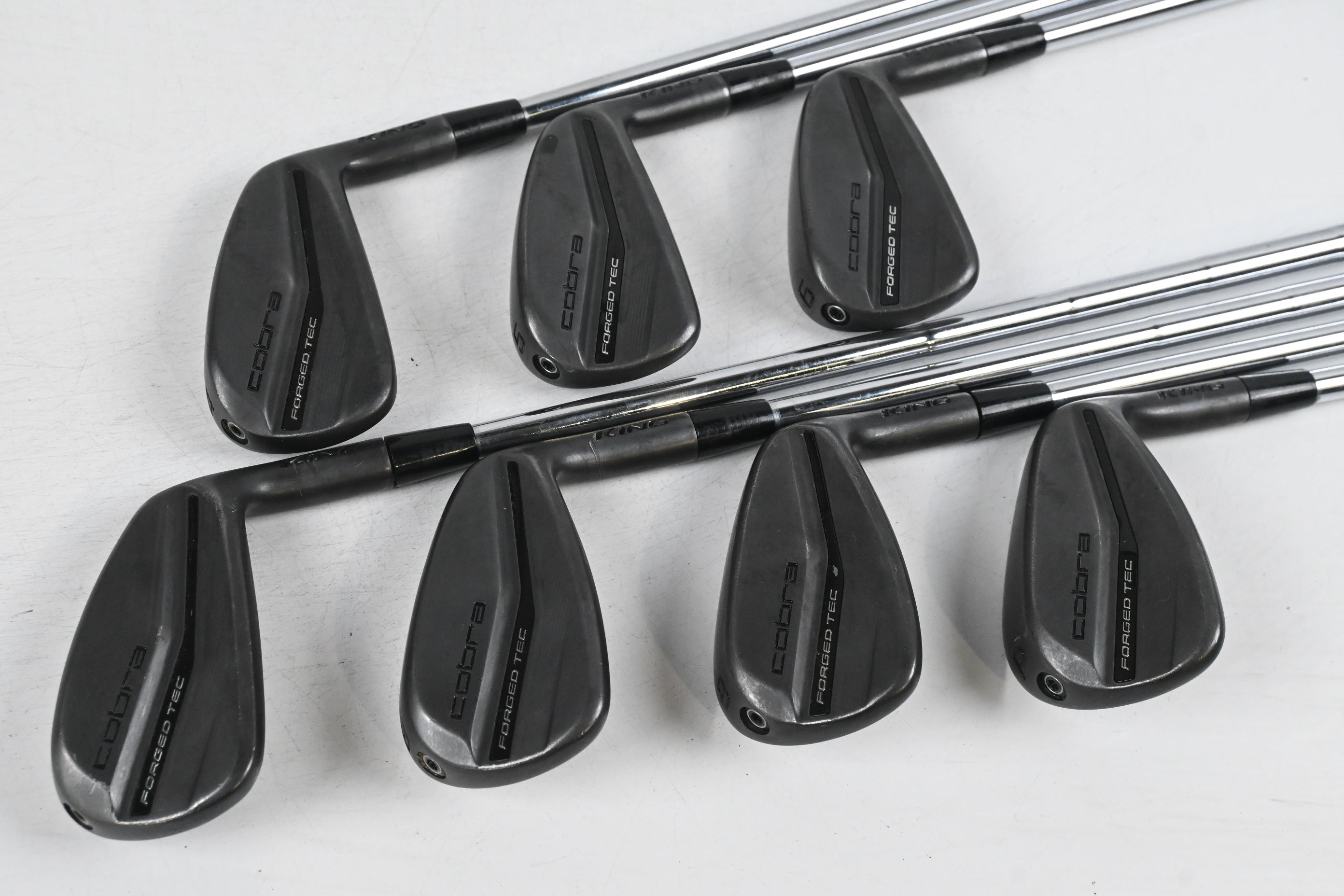 Cobra King Forged Tec 2023 Black Irons / 4-PW / X-Flex Dynamic Gold X100
