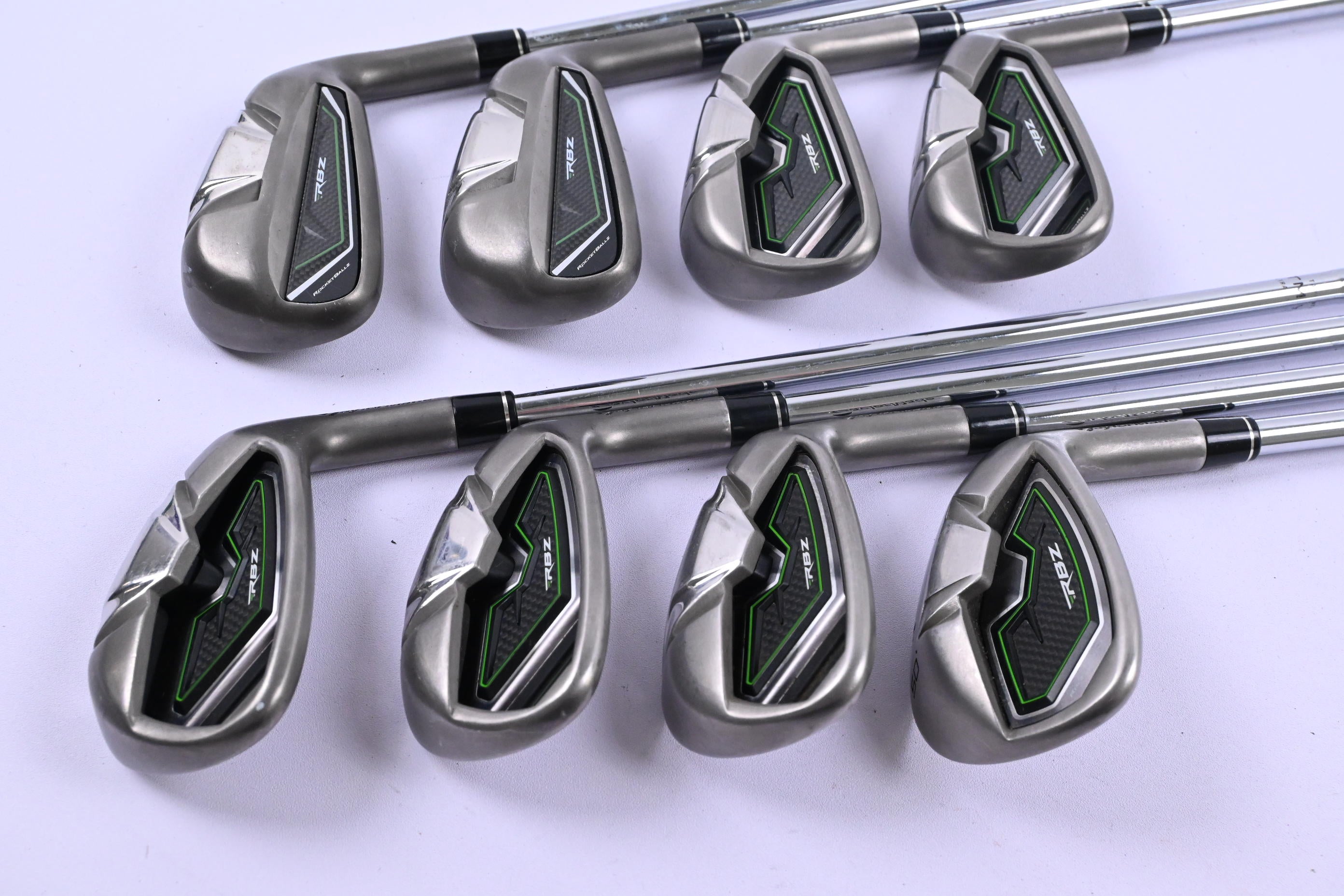 Taylormade RBZ Irons 4-PW+GW / Regular Flex Taylormade RBZ Shafts