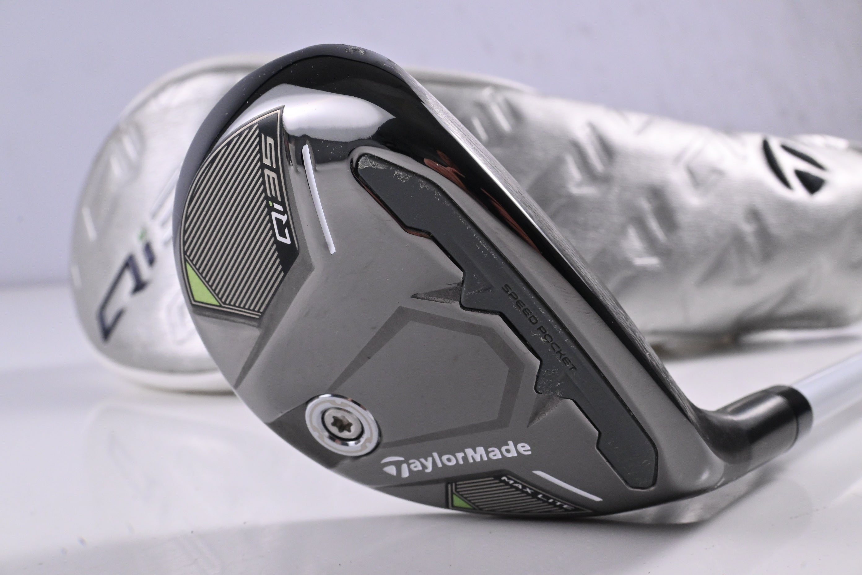 Ladies Taylormade Qi35 Max Lite #5 Hybrid / 27 Degree / Ladies Flex Air Speeder
