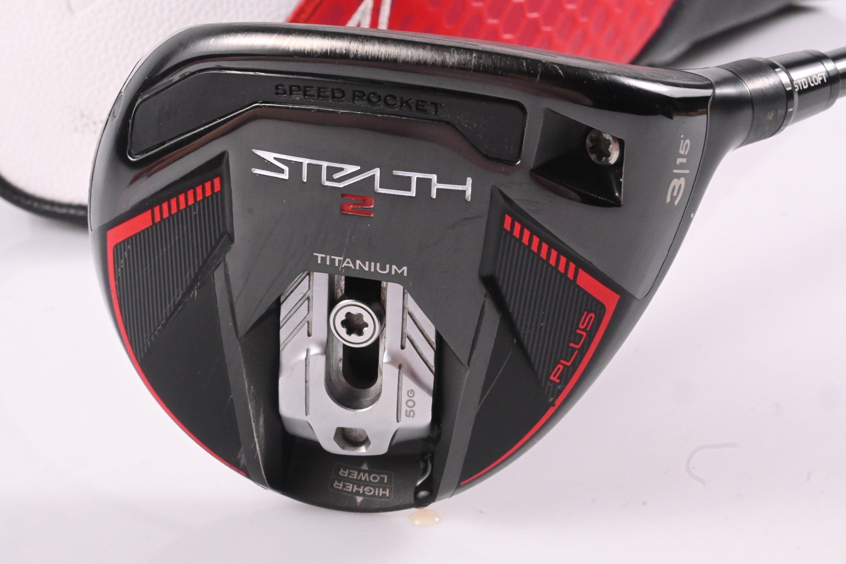 Taylormade Stealth 2 Plus #3 Wood / 15 Degree / Stiff Flex Kai'li White 70