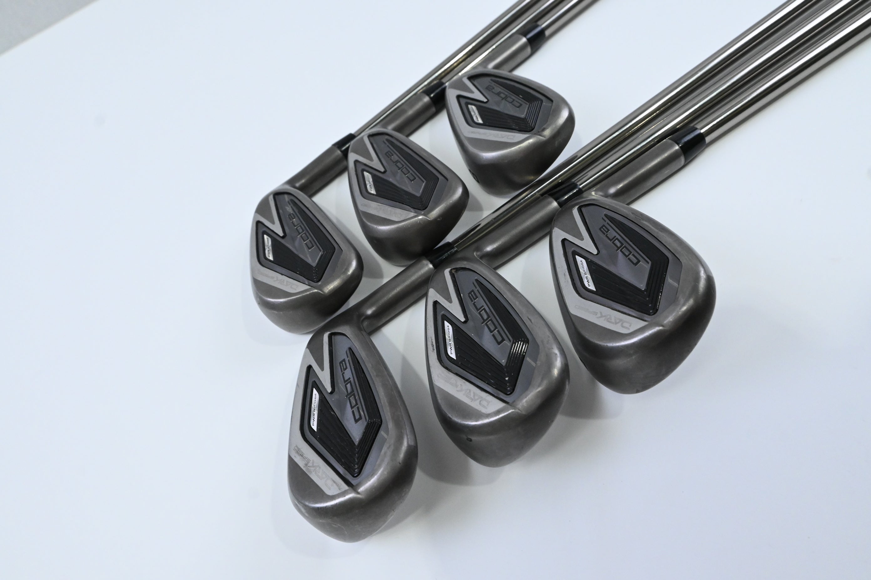 Cobra Darkspeed Irons / 6-PW+GW / Stiff Flex UST Recoil ESX 460 Shafts