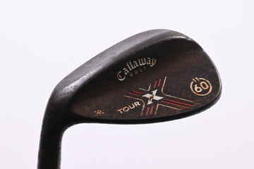 Left Hand Callaway X-Tour Lob Wedge / 60 Degree / Wedge Flex Steel Shaft
