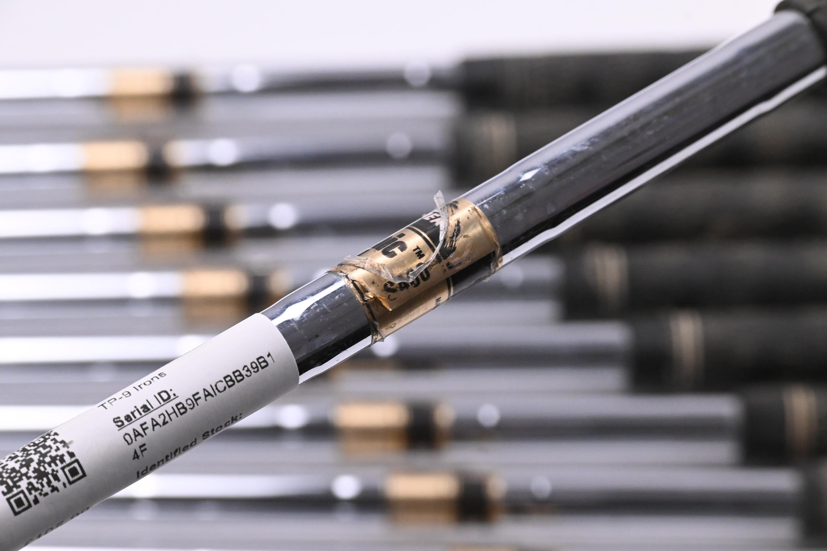 Mizuno TP-9 Irons / 2-PW+SW / Stiff Flex Dynamic Gold S400 Shafts