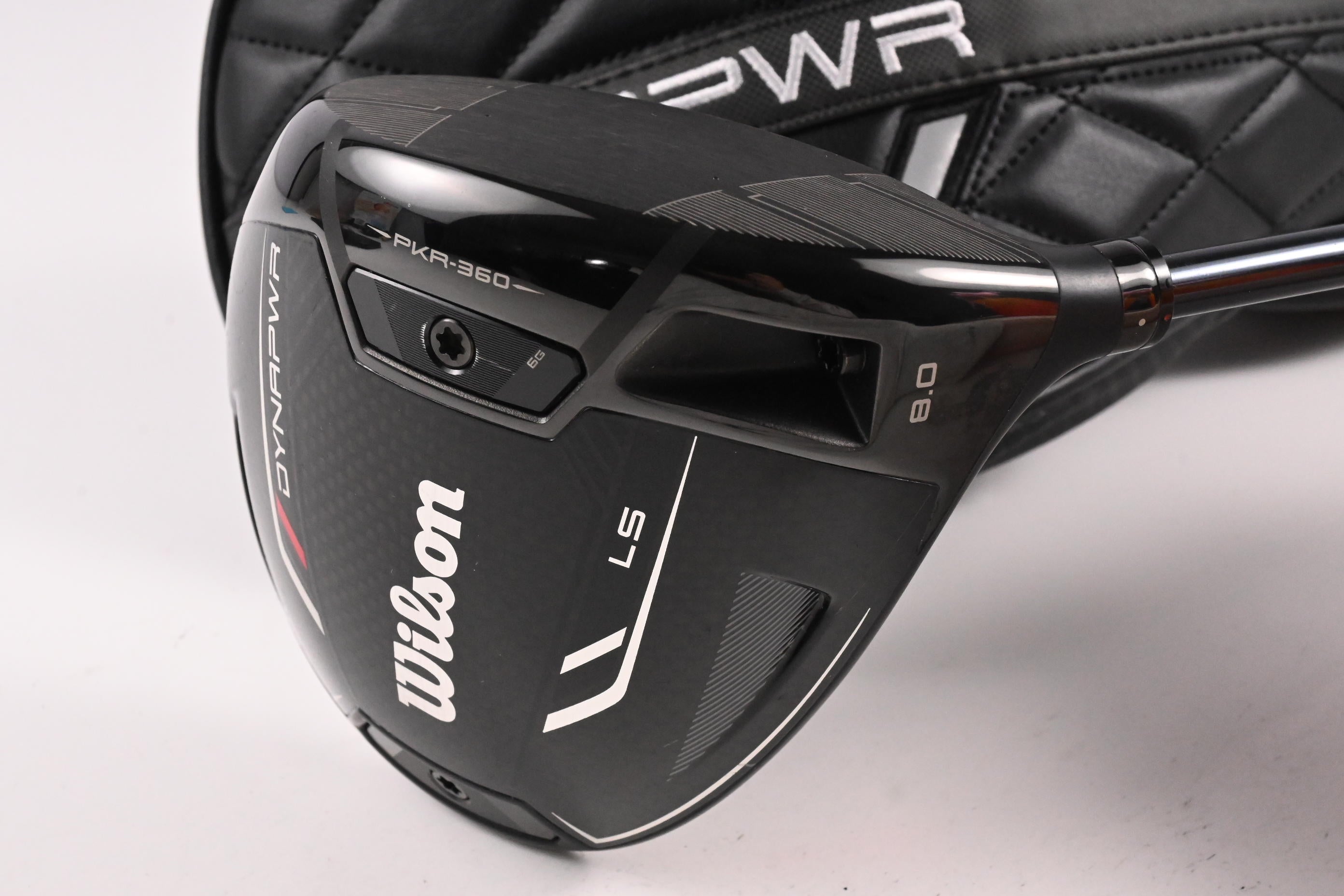 Wilson DYNAPWR LS 2025 Driver / 8 Degree / Senior Flex UST LinQ Red 5 M40X Shaft