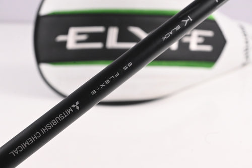 Callaway Elyte Triple Diamond Driver / 9 Degree / Stiff Flex Tensei 1K Black 65