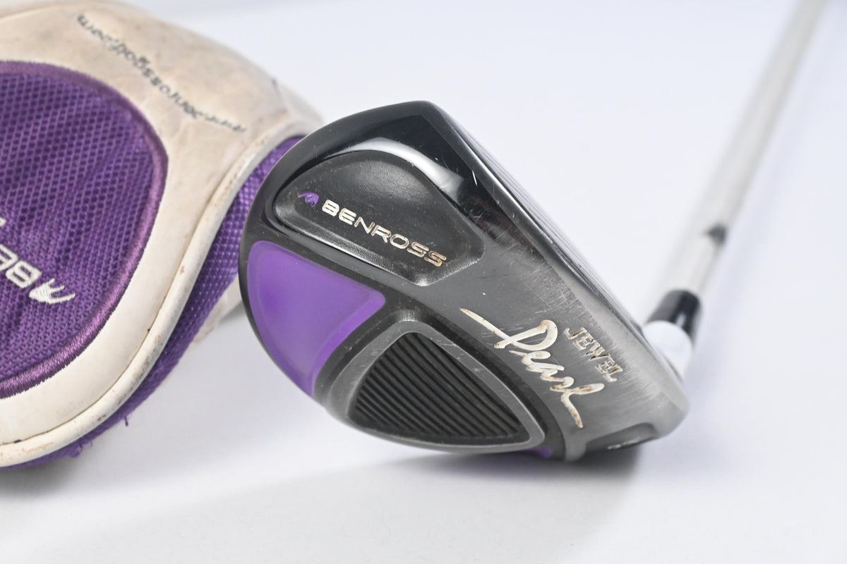 Ladies Benross Jewel Pearl #4 Hybrid / 23 Degree / Ladies Flex Jewel Pearl Shaft