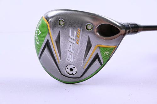 Callaway Epic Flash #3 Wood / 15 Degree / Stiff Flex Tensei AV Blue 75 Shaft
