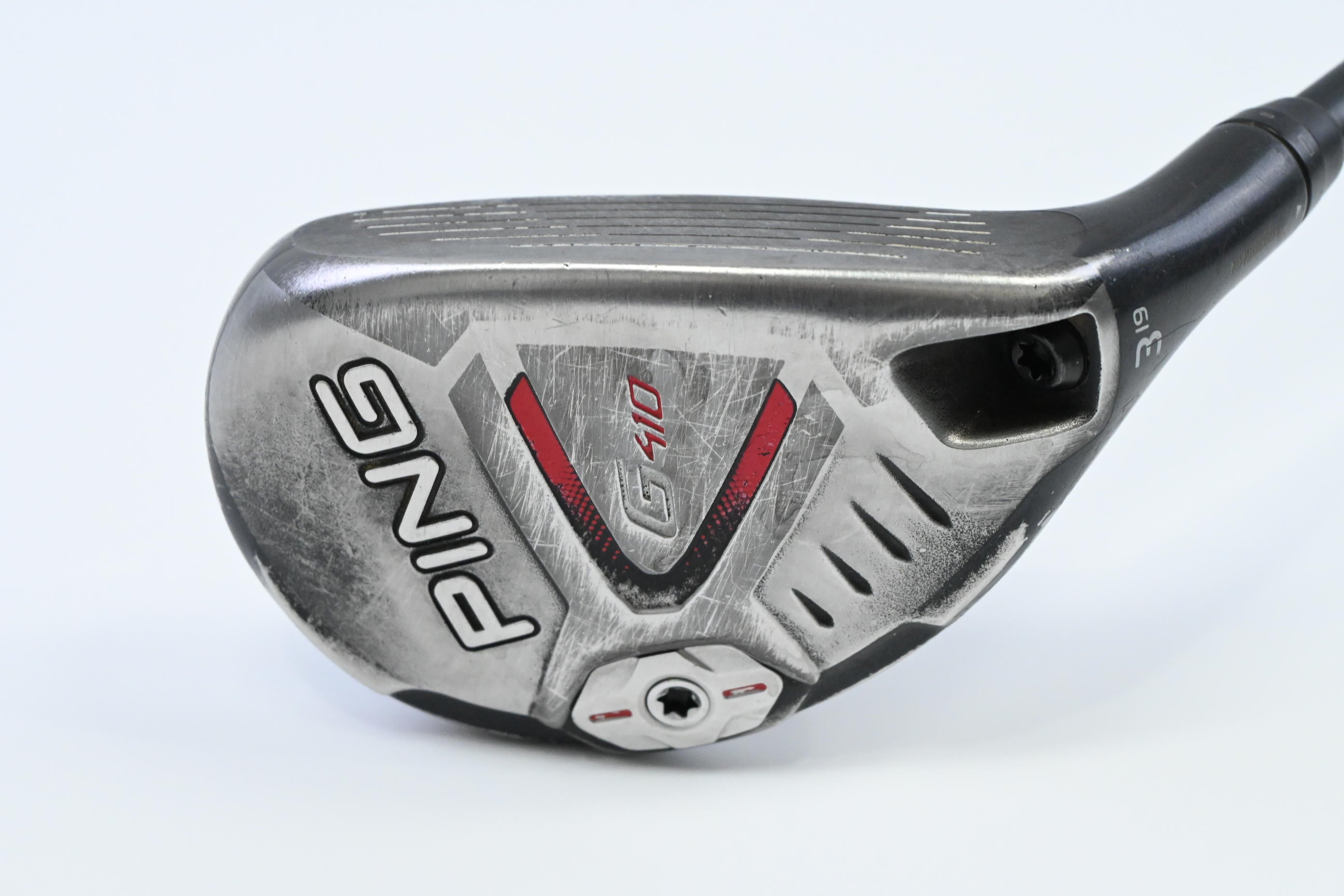 Ping G410 #3 Hybrid / 19 Degree / Stiff Flex Ping Alta CB Red 70 Shaft