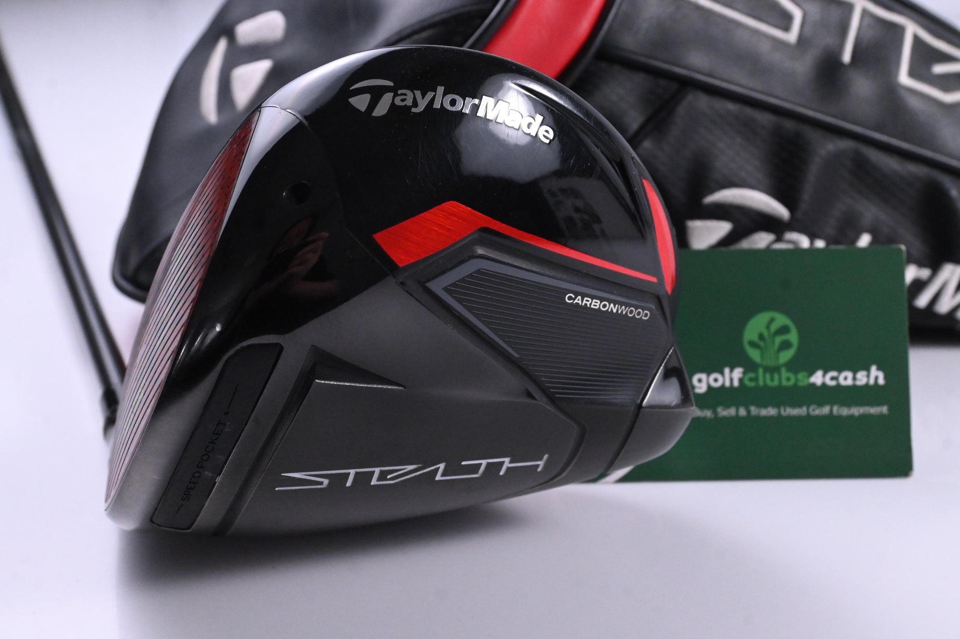 Left Hand Taylormade Stealth Driver / 10.5 Degree / Stiff Flex EvenFlow Riptide