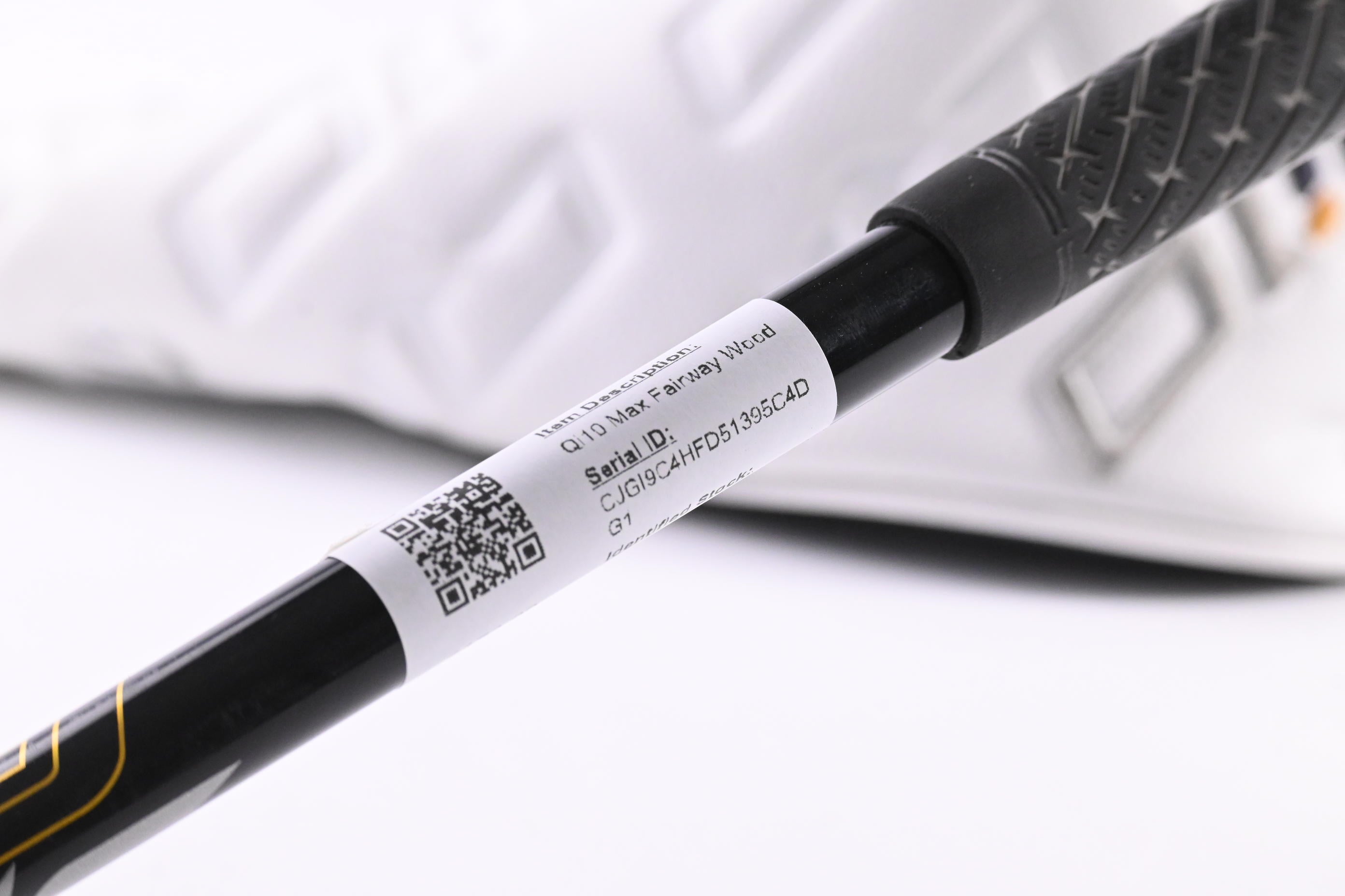 Left Hand Taylormade Qi10 Max #3 Wood / 16 Degree / Regular Flex SpeederNX TCS