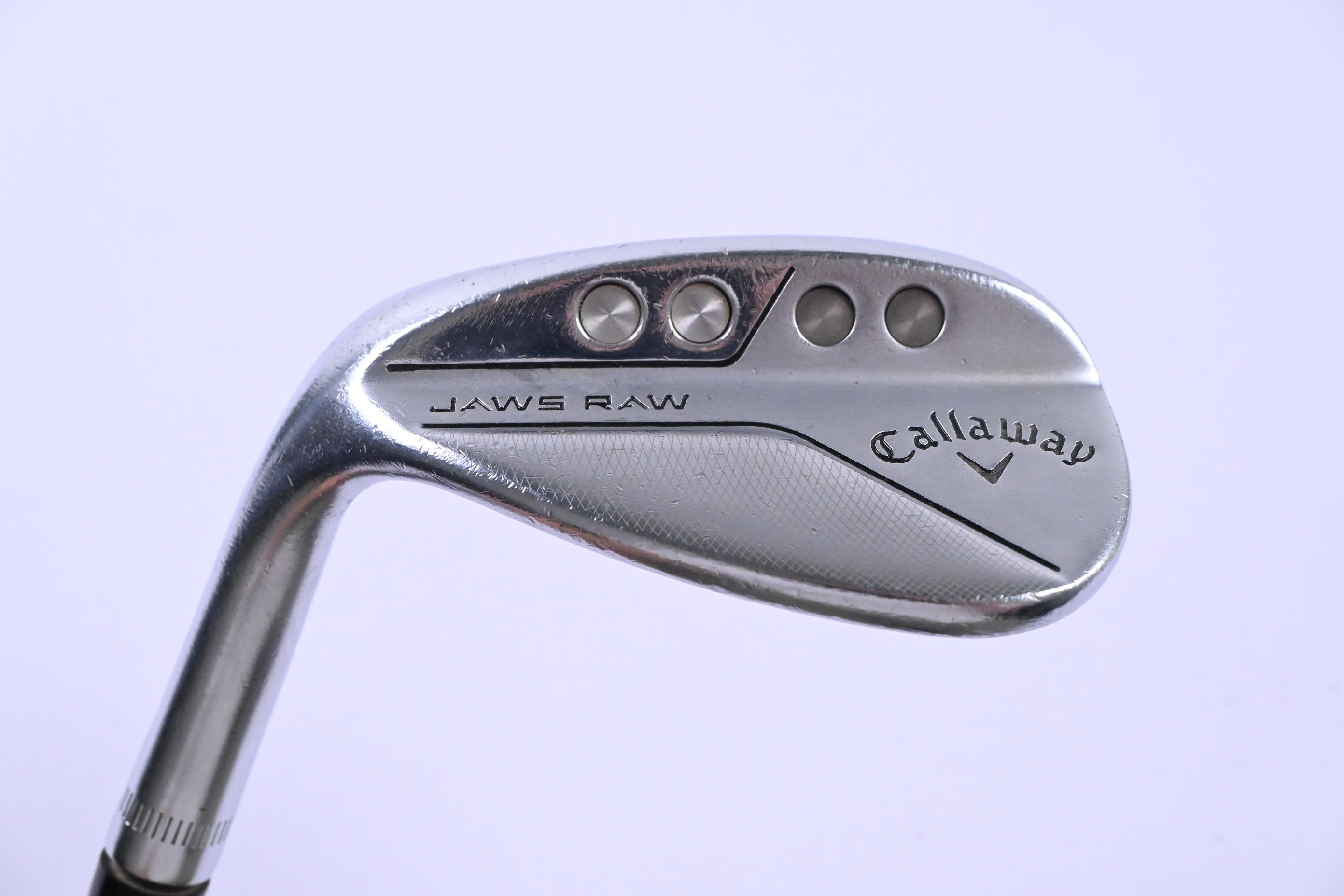 Left Hand Callaway Jaws Raw Lob Wedge / 58 Degree / Wedge Flex Dynamic Gold