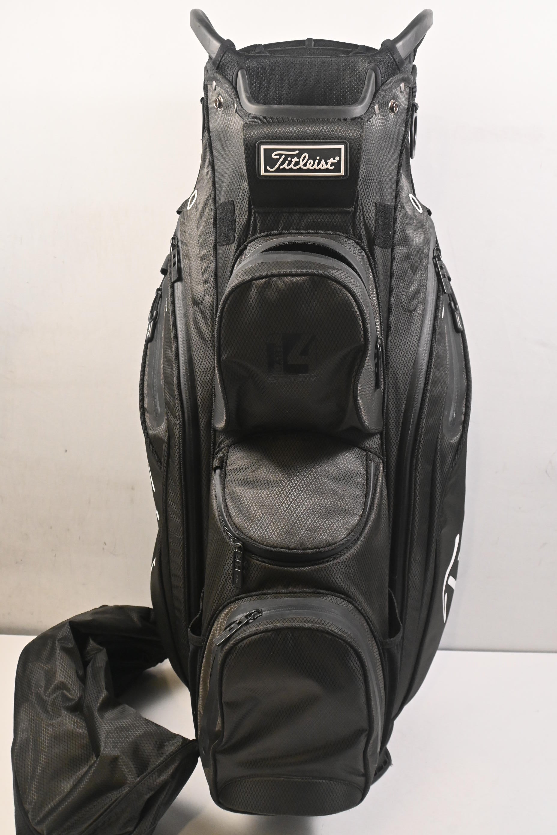 Titleist Cart 14 StaDry Cart Bag / 14-Way Divider / Black, White
