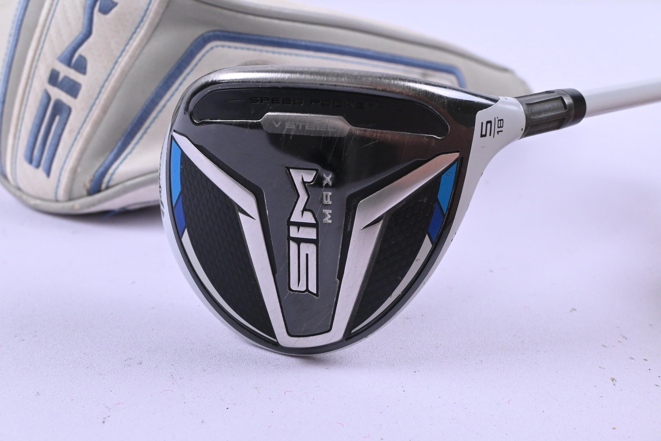 Ladies Taylormade SIM Max #5 Wood / 18 Degree / Ladies Flex Aldila NV 45 Shaft