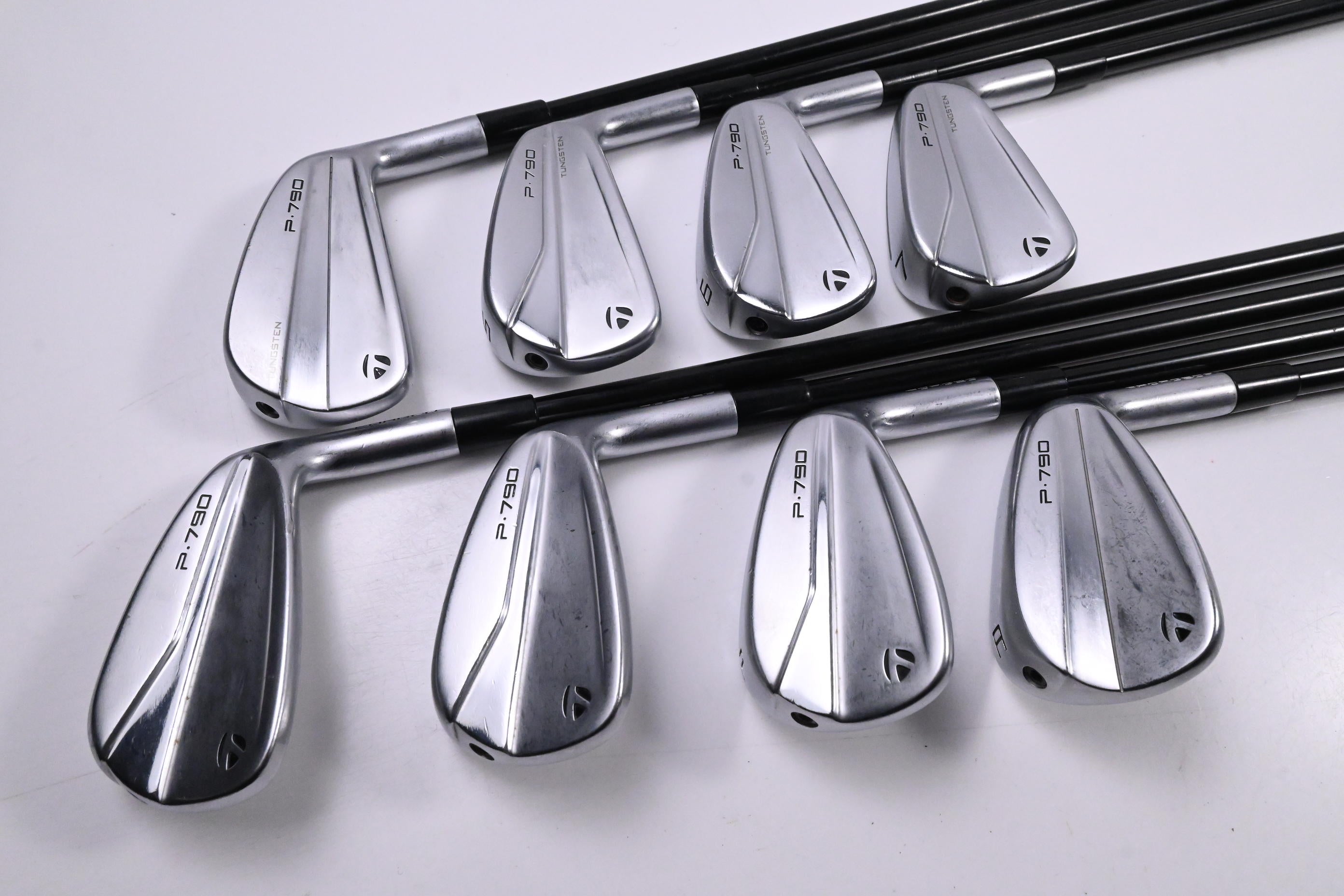 Taylormade P790 2021 Irons / 4-PW+AW / Stiff Flex Ventus Red 7 Shafts