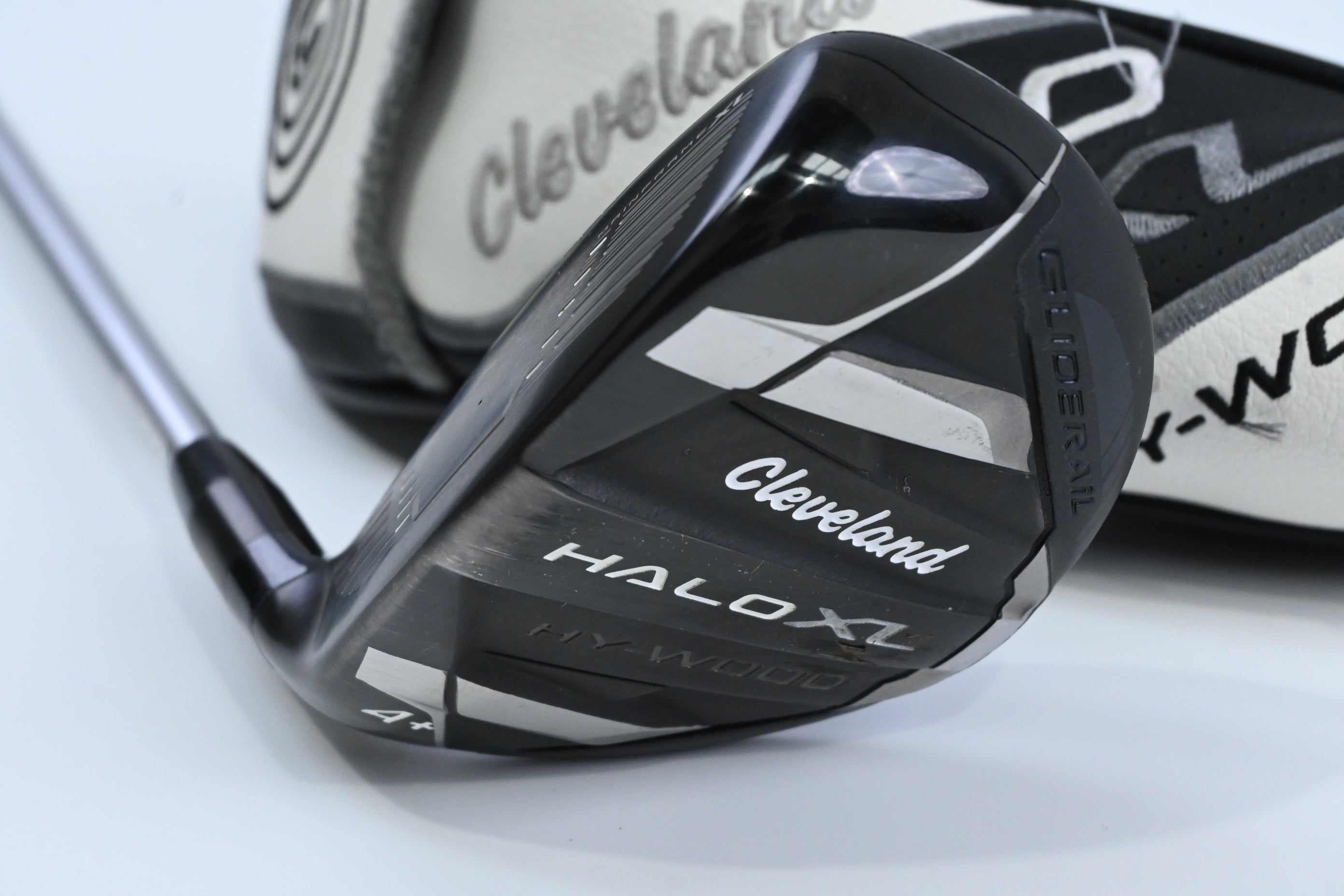Left Hand Cleveland Halo XL Hy-Wood #4 Hybrid / 20 Degree / Regular Flex Aldila