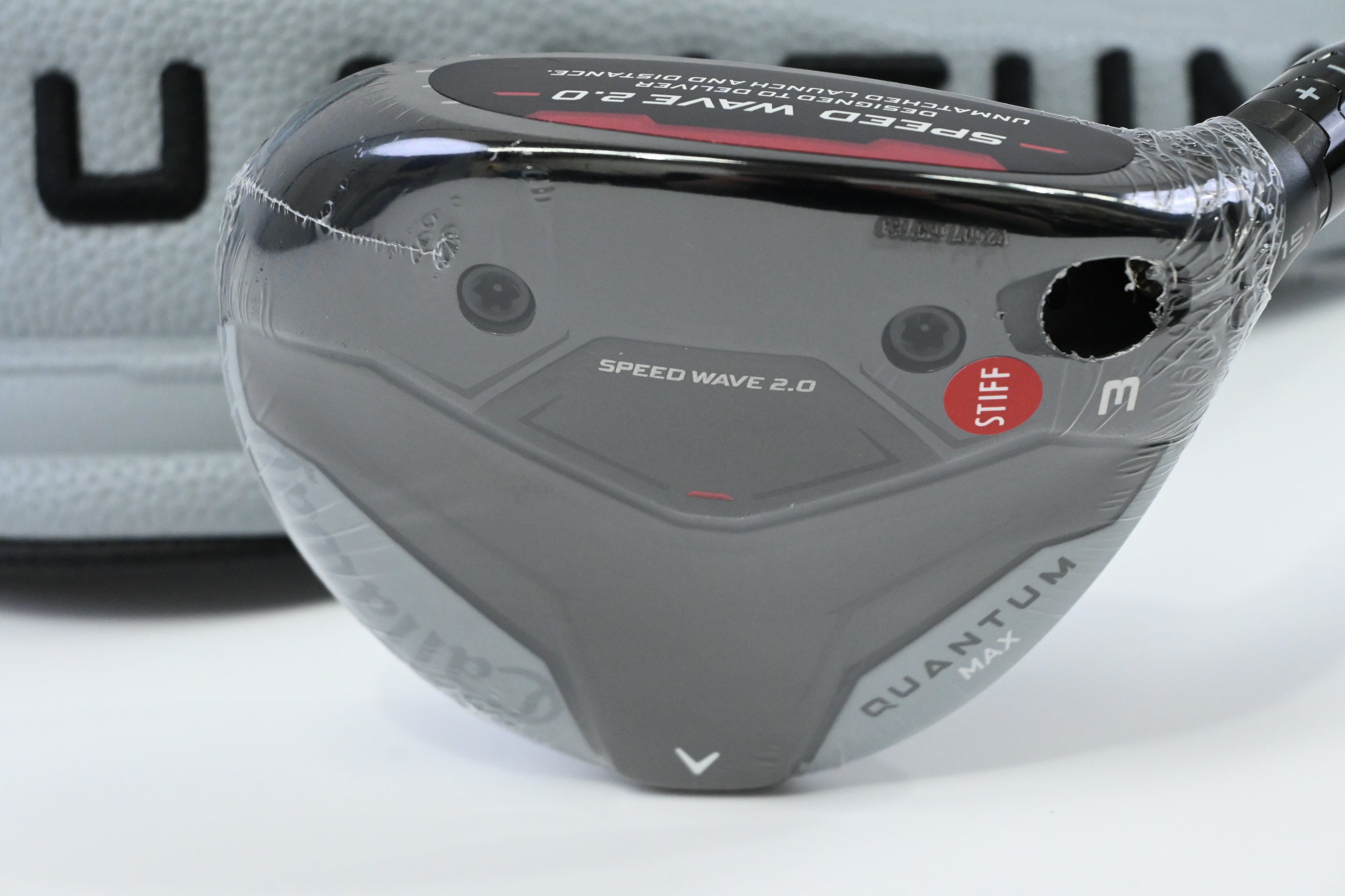Callaway Quantum Max #3 Wood / 15 Degree / Stiff Flex Denali Frost Silver 60