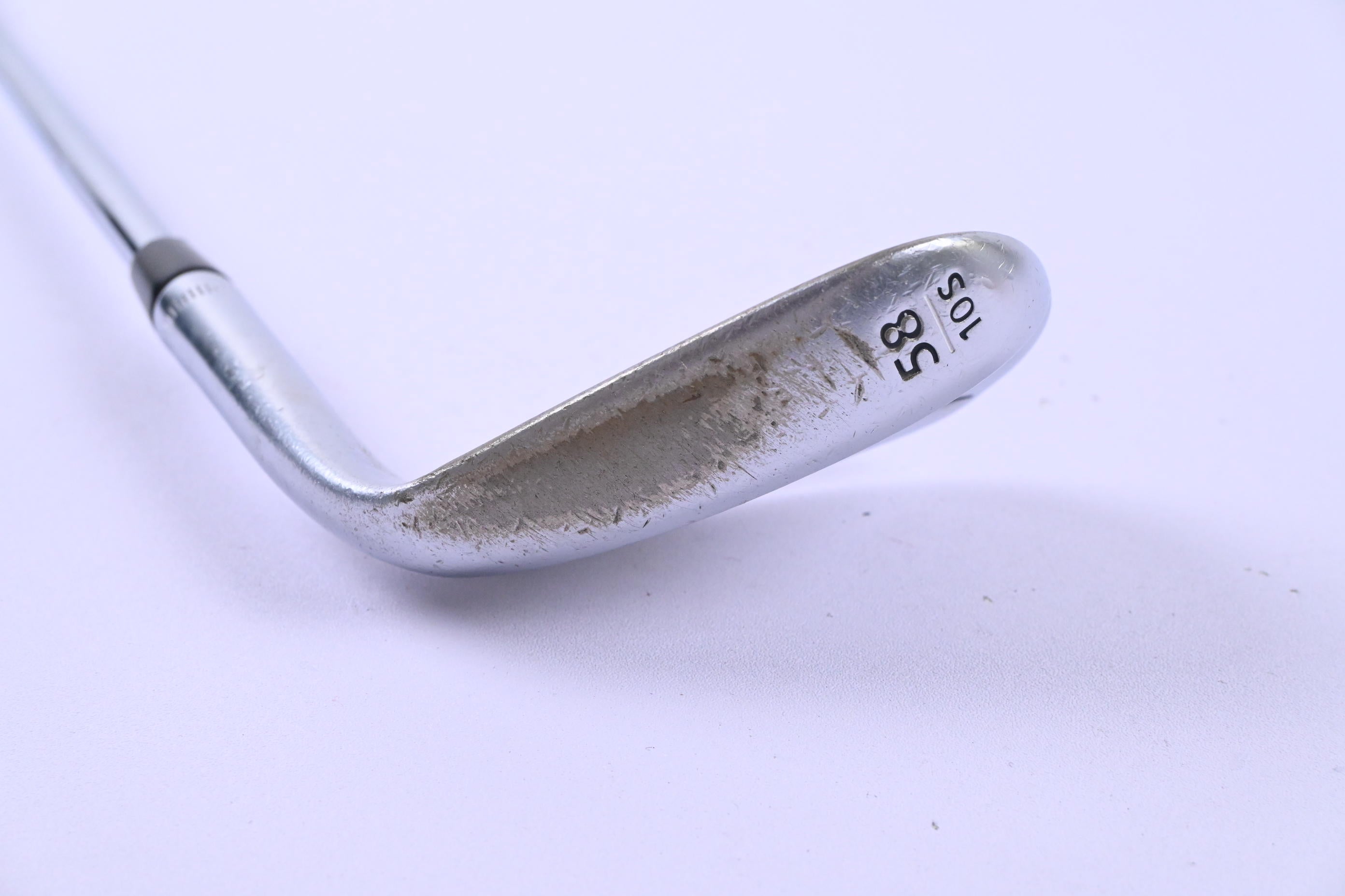 Left Hand Callaway Jaws Raw Lob Wedge / 58 Degree / Wedge Flex Dynamic Gold