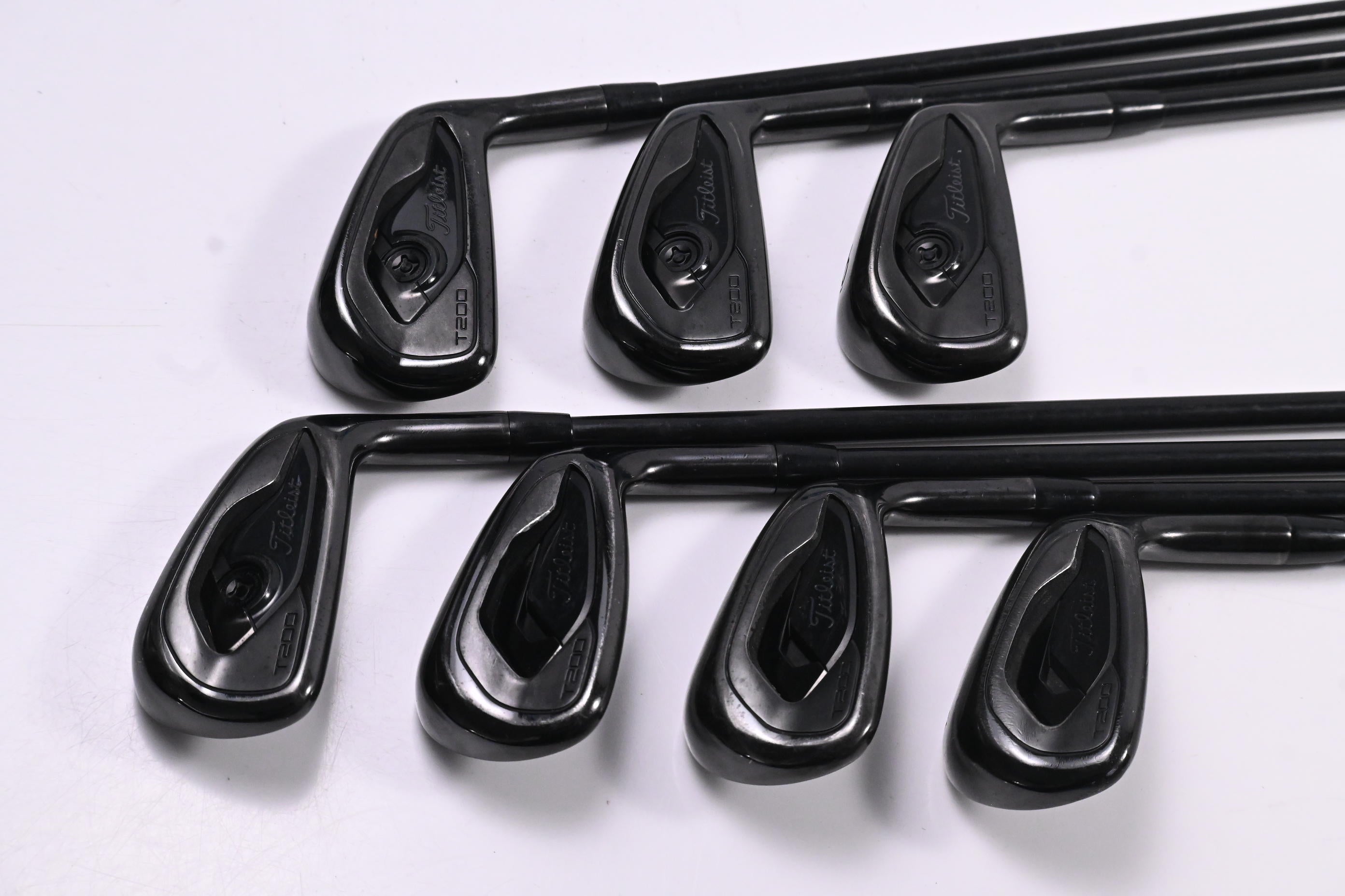 Titleist T200 2019 Irons / 4-PW / Regular Flex AMT Black R300 Shafts