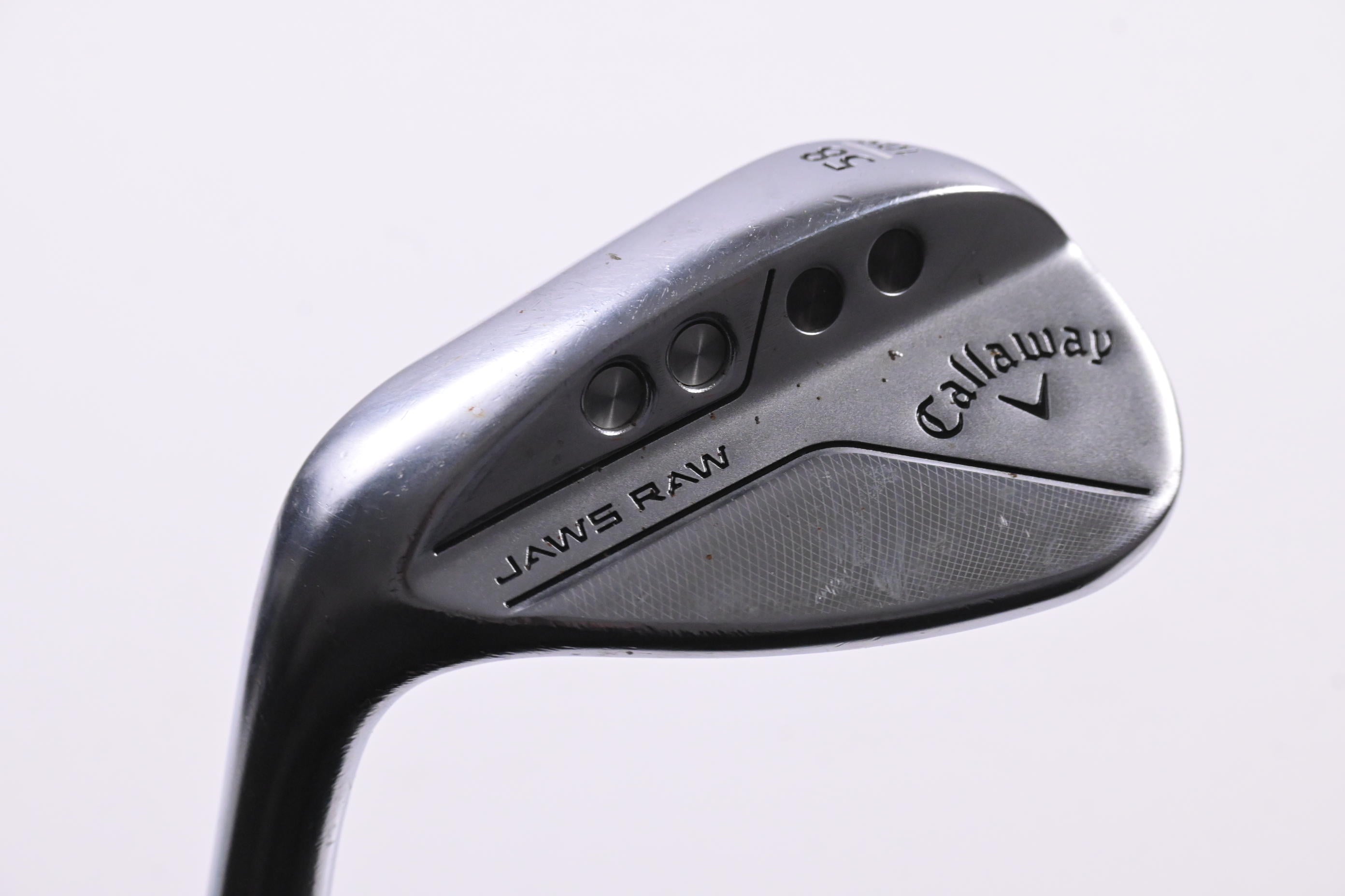 Left Hand Callaway Jaws Raw Lob Wedge / 58 Degree / Wedge Flex Catalyst Shaft