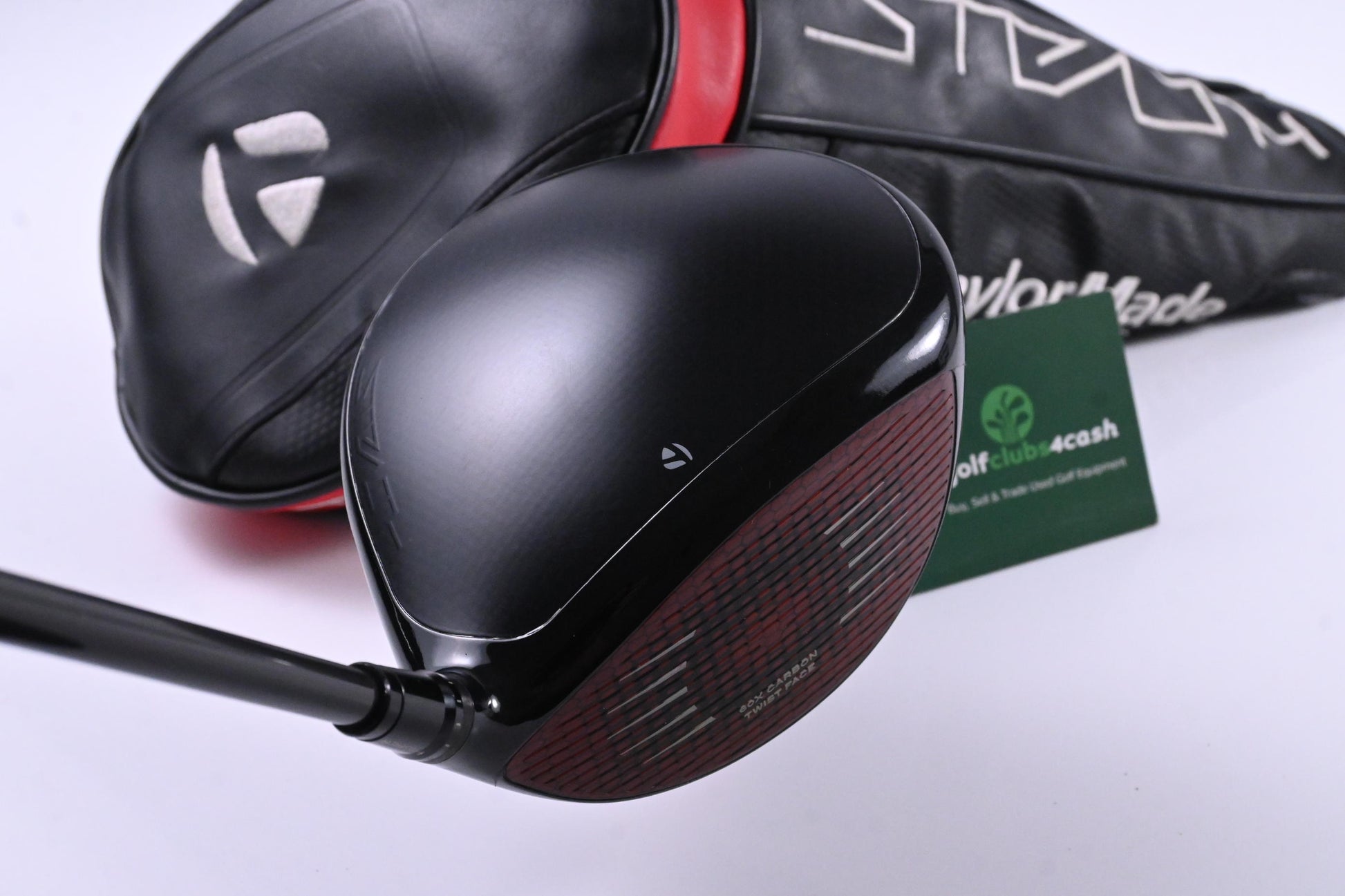 Left Hand Taylormade Stealth Driver / 10.5 Degree / Stiff Flex EvenFlow Riptide
