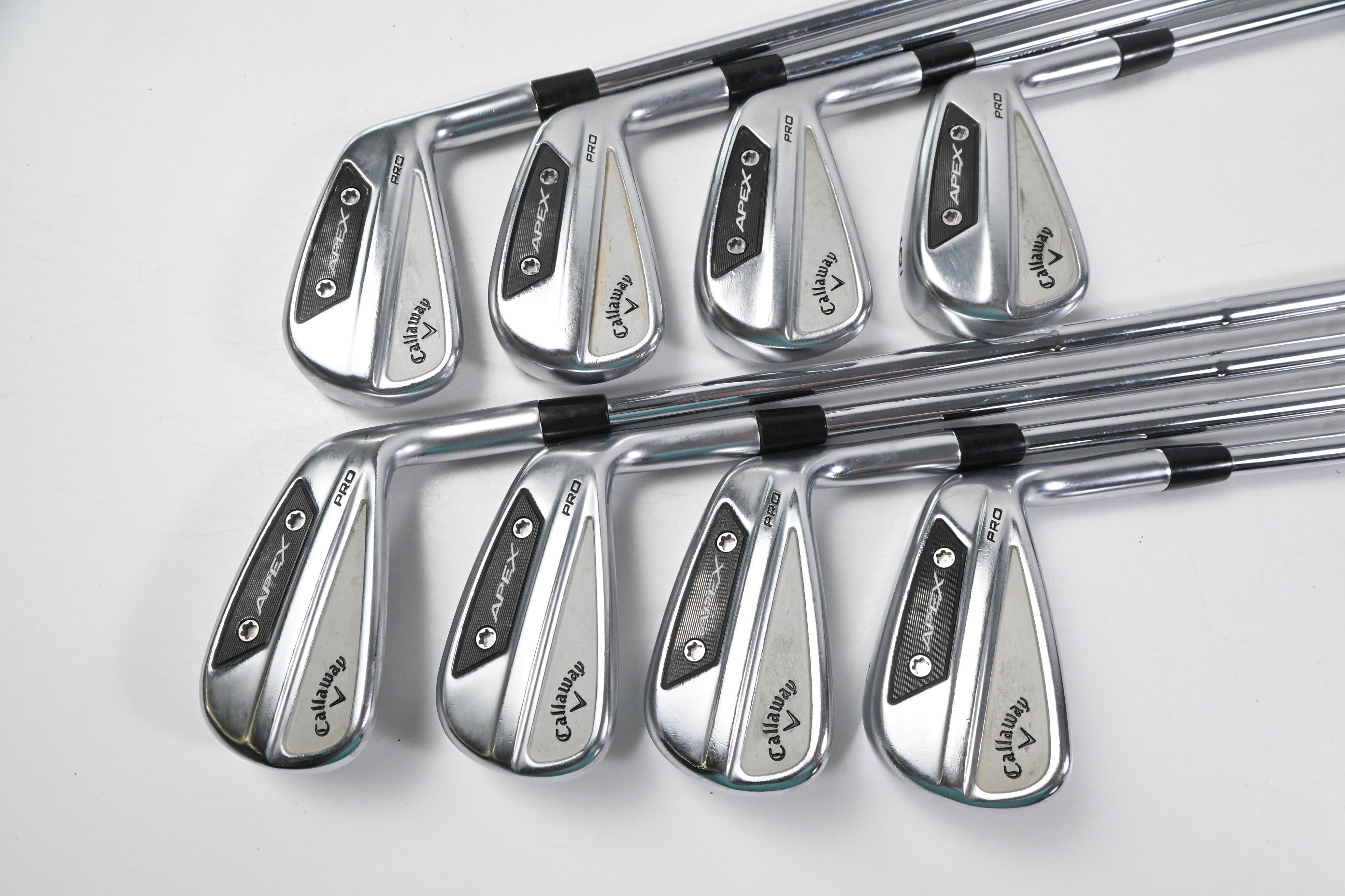 Callaway Apex Pro 24 Irons / 3-PW / Stiff Flex Dynamic Gold 115 S300 Shafts