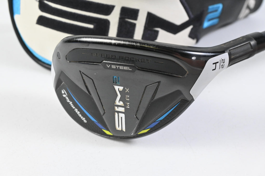 Taylormade SIM2 Max #4 Hybrid / 22 Degree / Stiff Flex Ventus Blue 7 Shaft