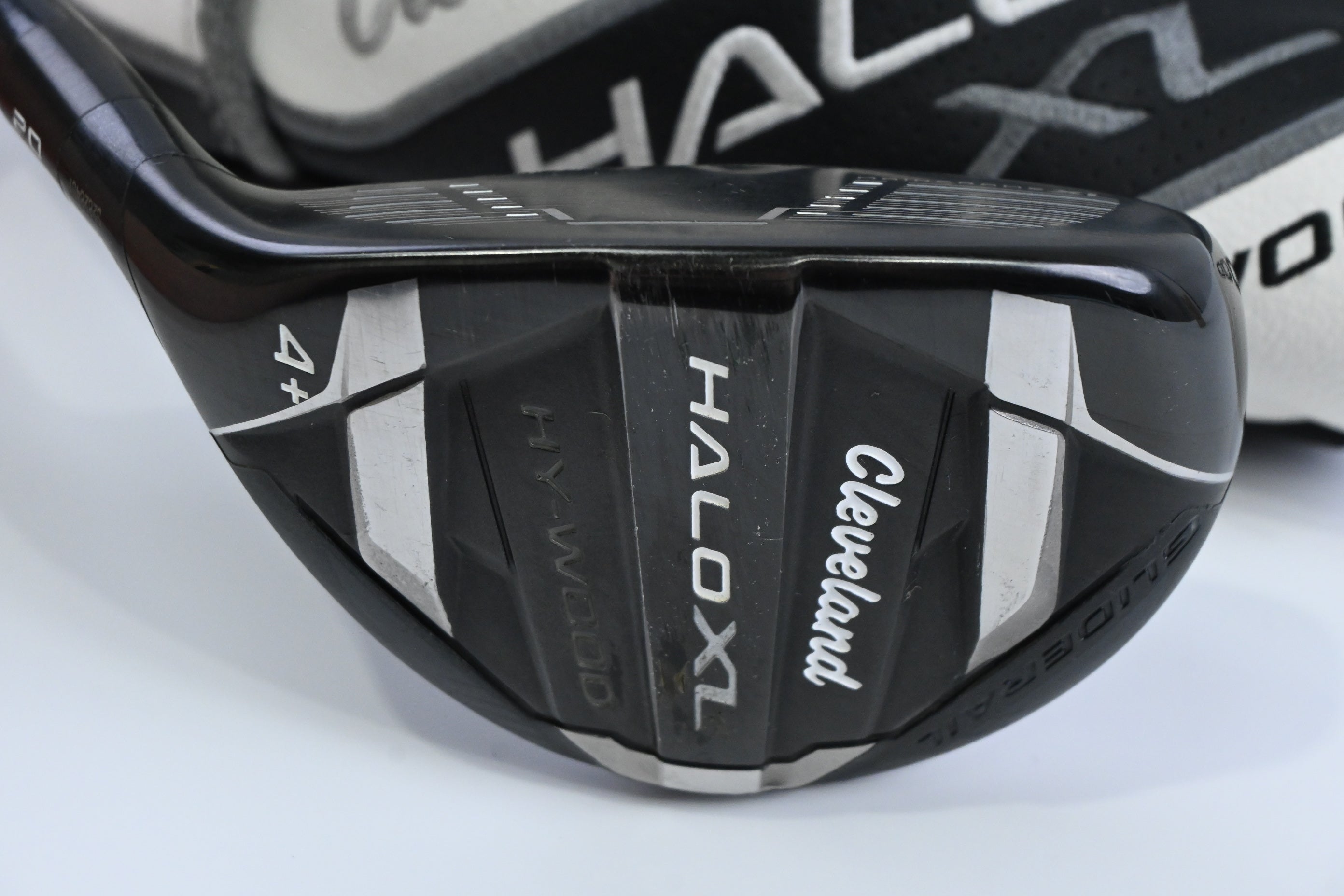Left Hand Cleveland Halo XL Hy-Wood #4 Hybrid / 20 Degree / Regular Flex Aldila