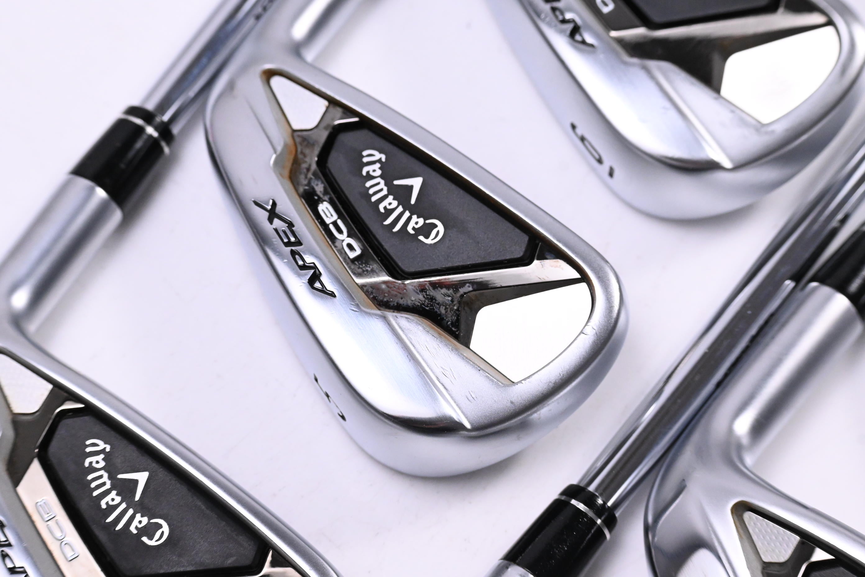 Callaway Apex DCB Irons / 4-PW+GW / Stiff Flex Elevate ETS 95 Shafts
