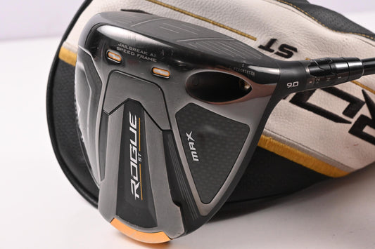 Callaway Rogue ST MAX Driver / 9 Degree / Regular Flex HZRDUS Smoke RDX Red 60