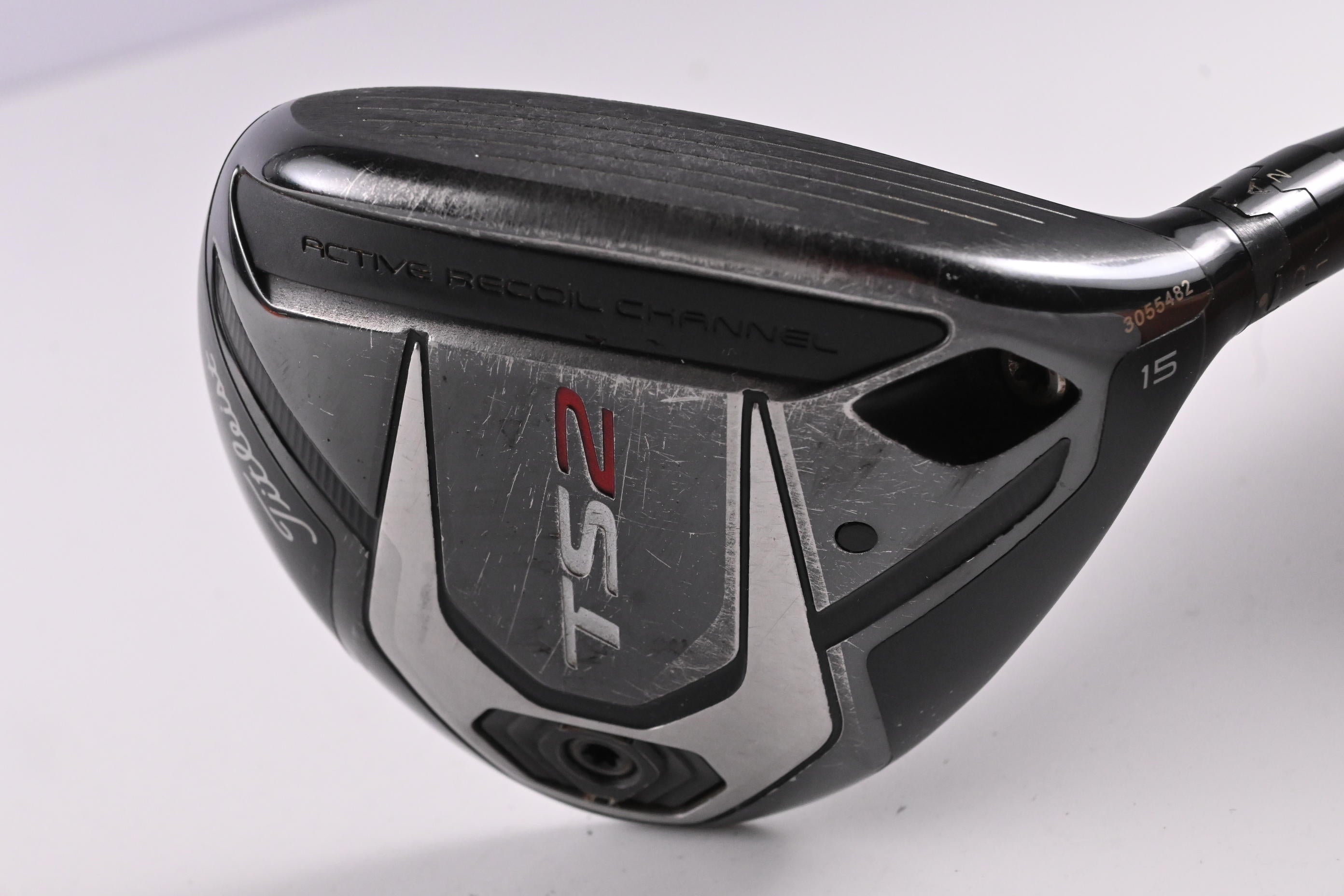 Titleist TS2 #3 Wood / 15 Degree / Stiff Flex HZRDUS Smoke Black 70 Shaft