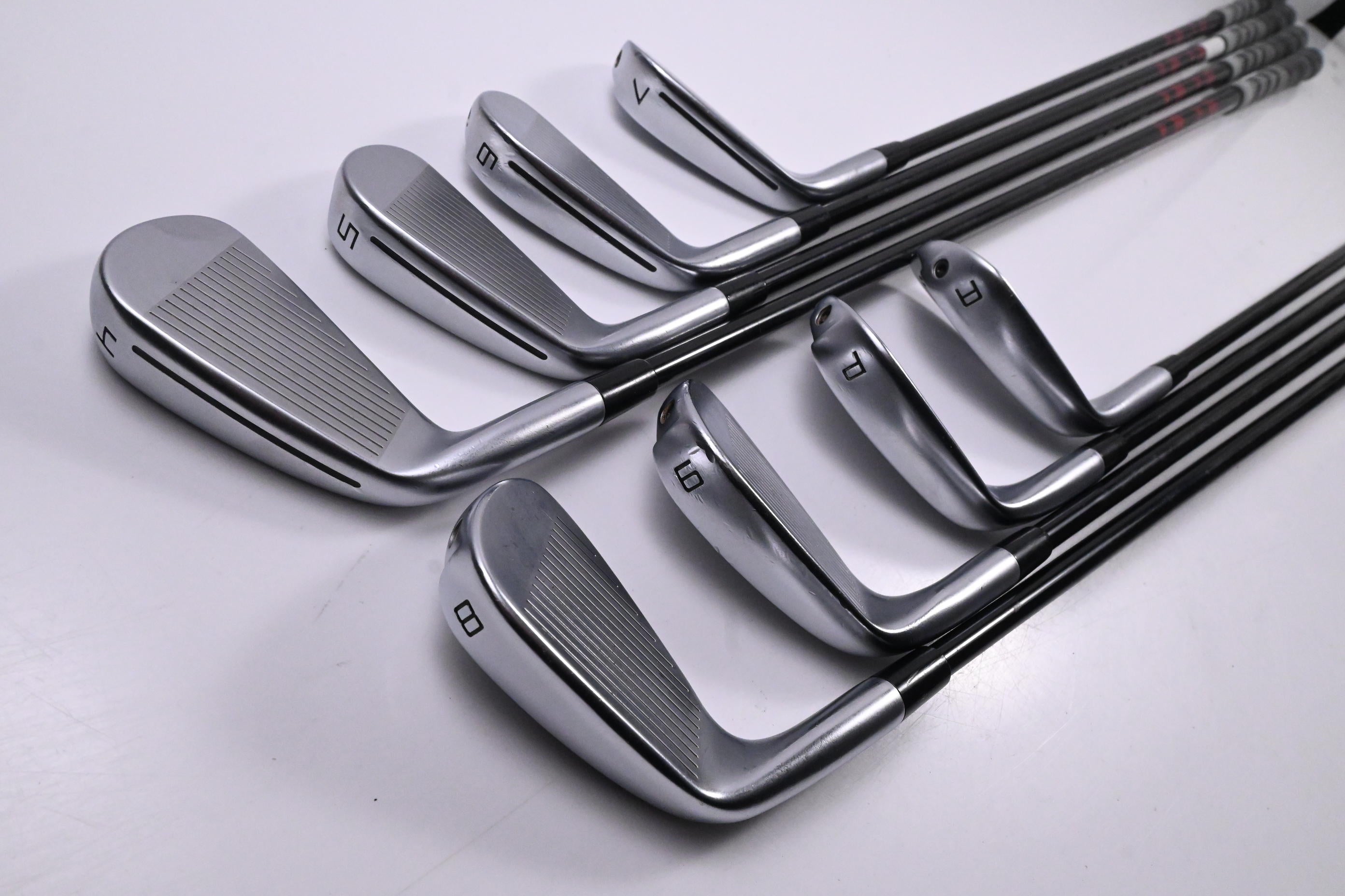 Taylormade P790 2021 Irons / 4-PW+AW / Stiff Flex Ventus Red 7 Shafts