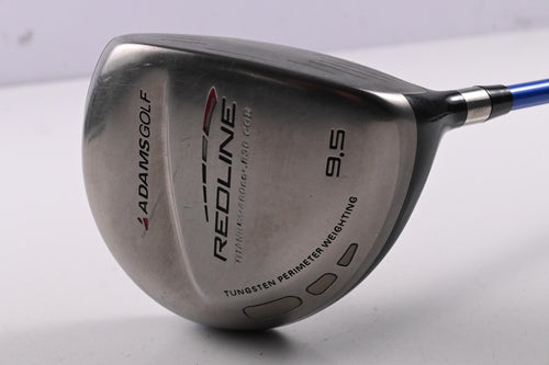 Adams Redline Driver / 9.5 Degree / Stiff Flex Grafalloy Prolaunch Blue 65 Shaft