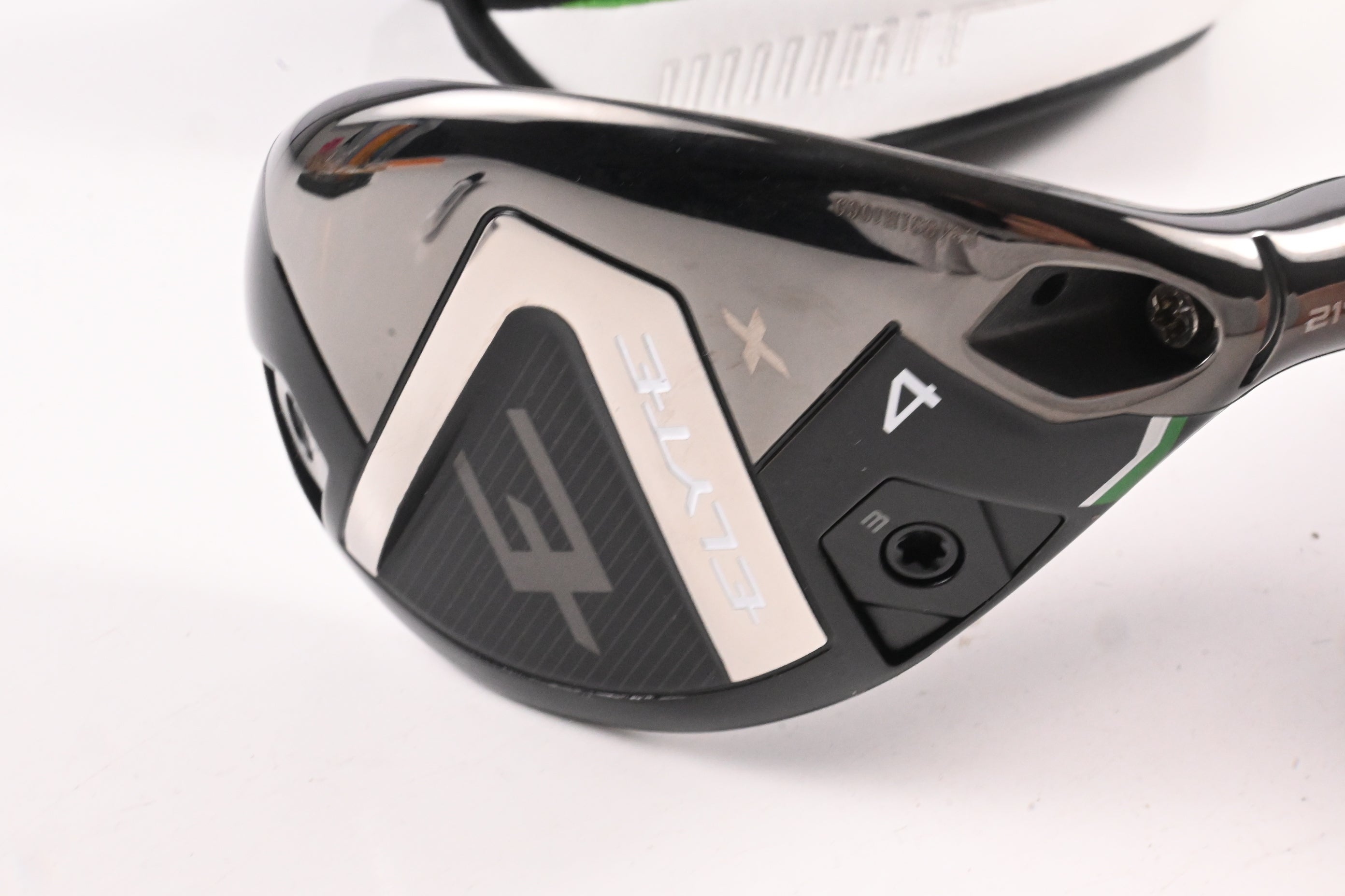 Callaway Elyte X #4 Hybrid / 21 Degree / Regular Flex Denali Charcoal 60 Shaft