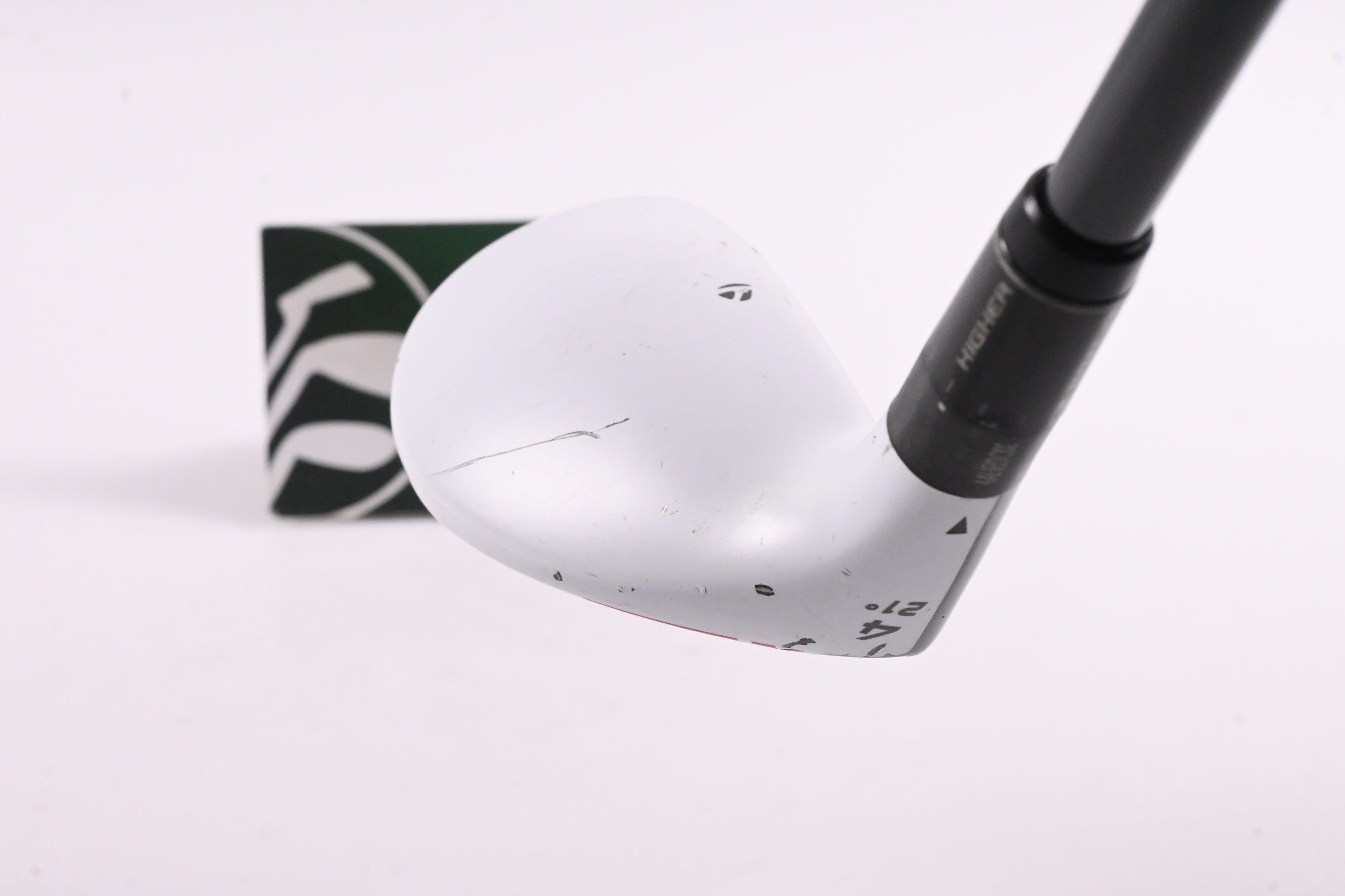 Left Hand Taylormade R15 #4 Hybrid / 21 Degree / Regular Flex Speeder57 Shaft