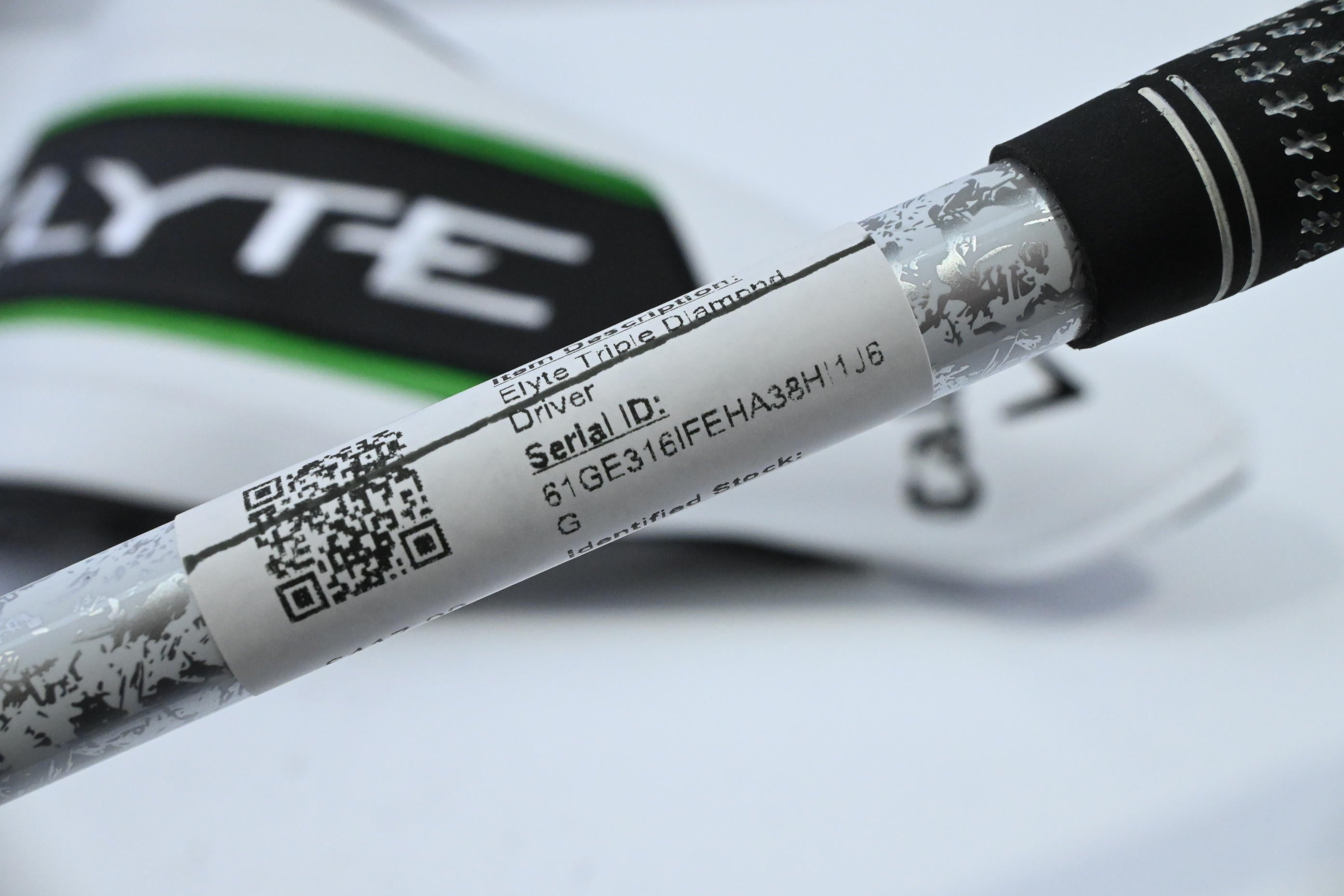 Callaway Elyte Triple Diamond Driver / 9 Degree / TX-Flex Denali Blue 60 Shaft